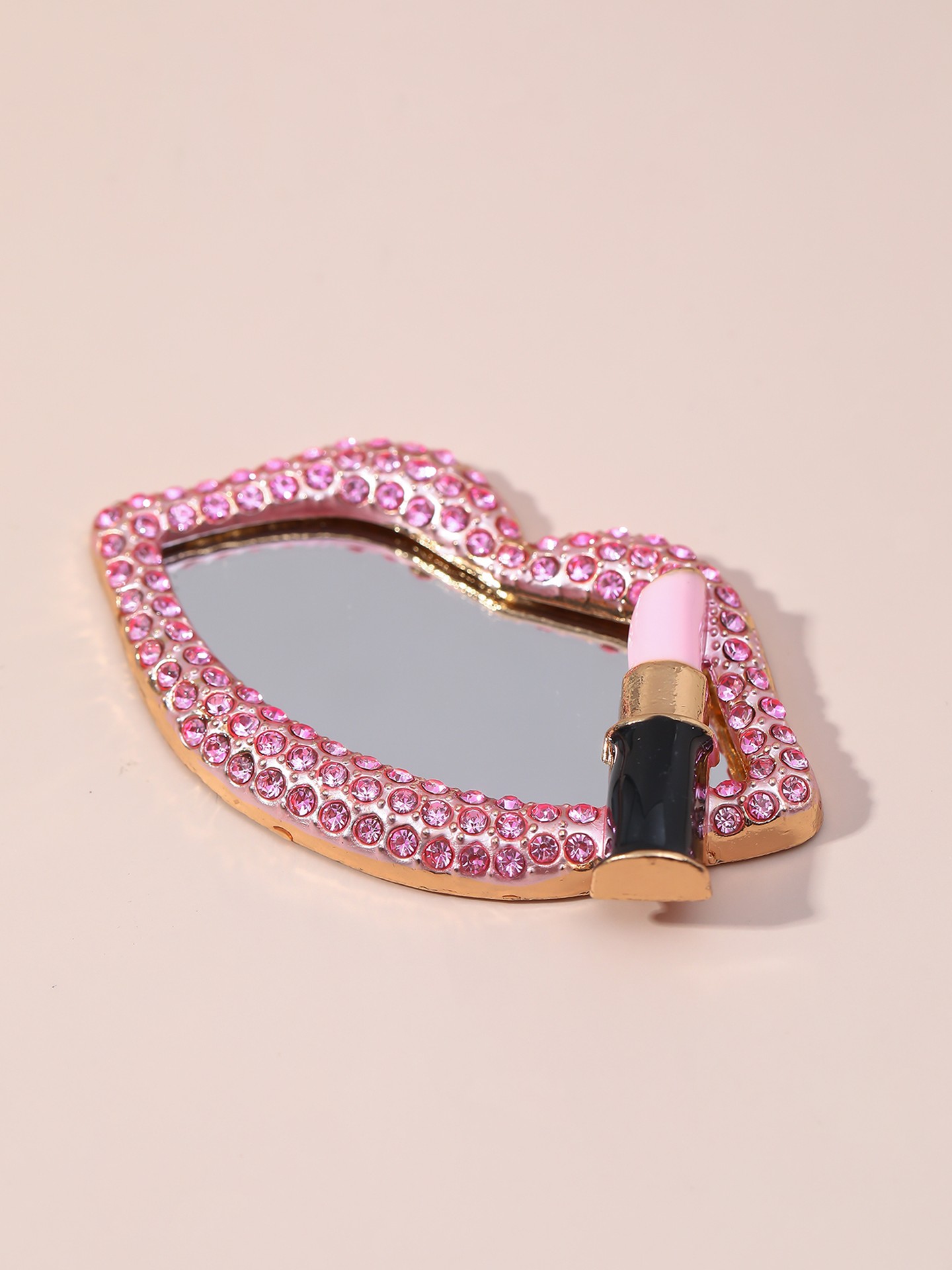 Rhinestone Makeup Mirror