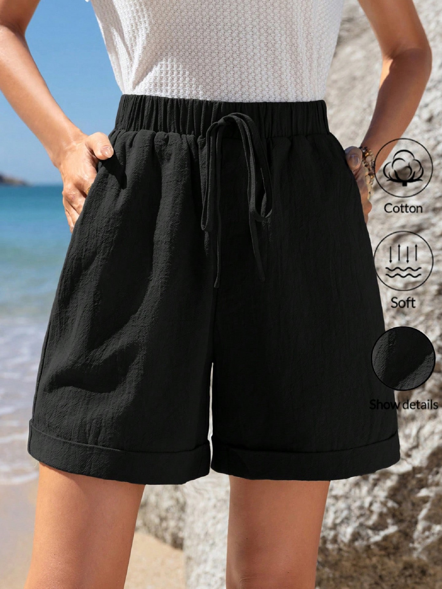 Wide leg Shorts