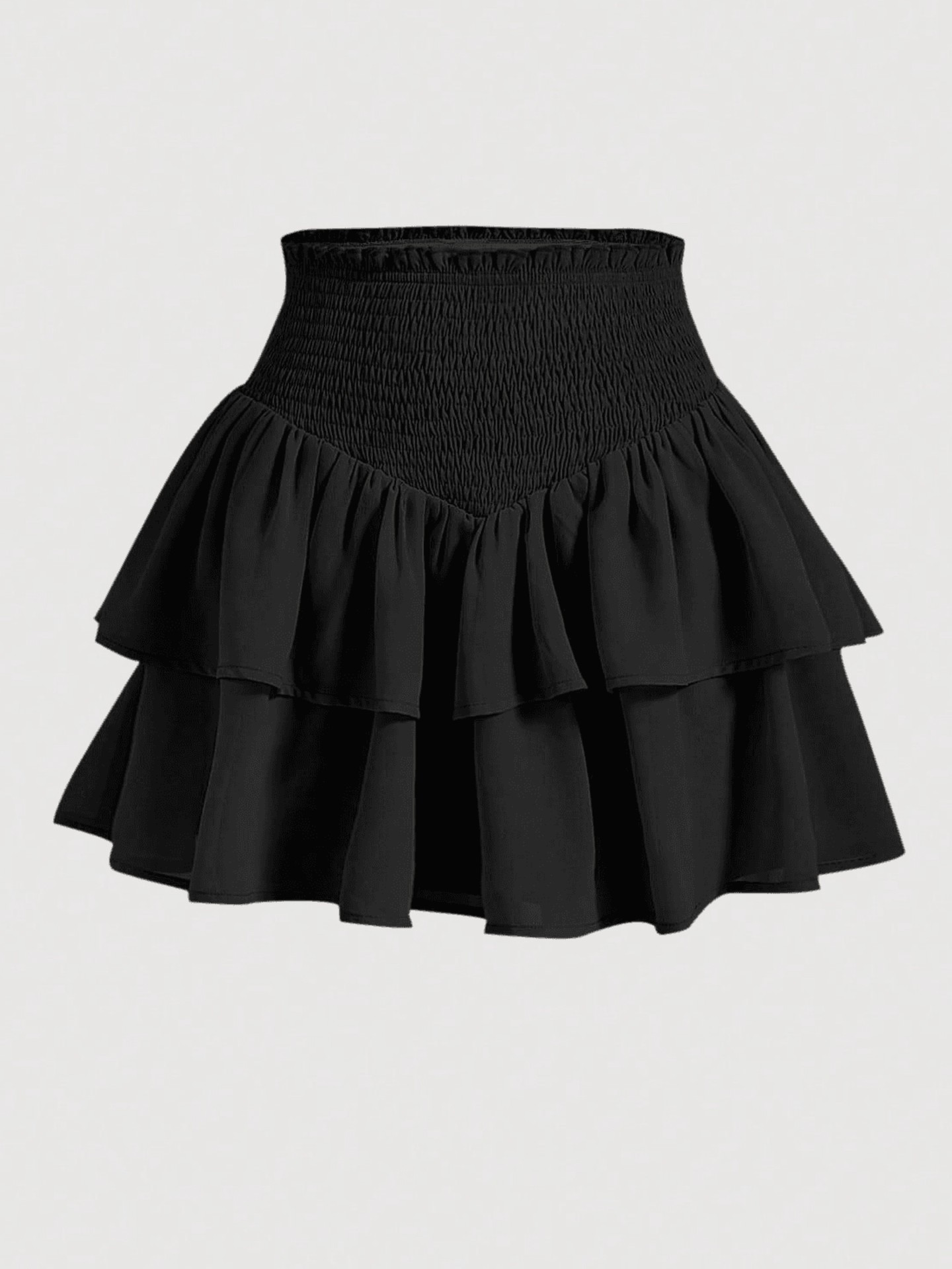 Smocked Layered/Tiered Skirt