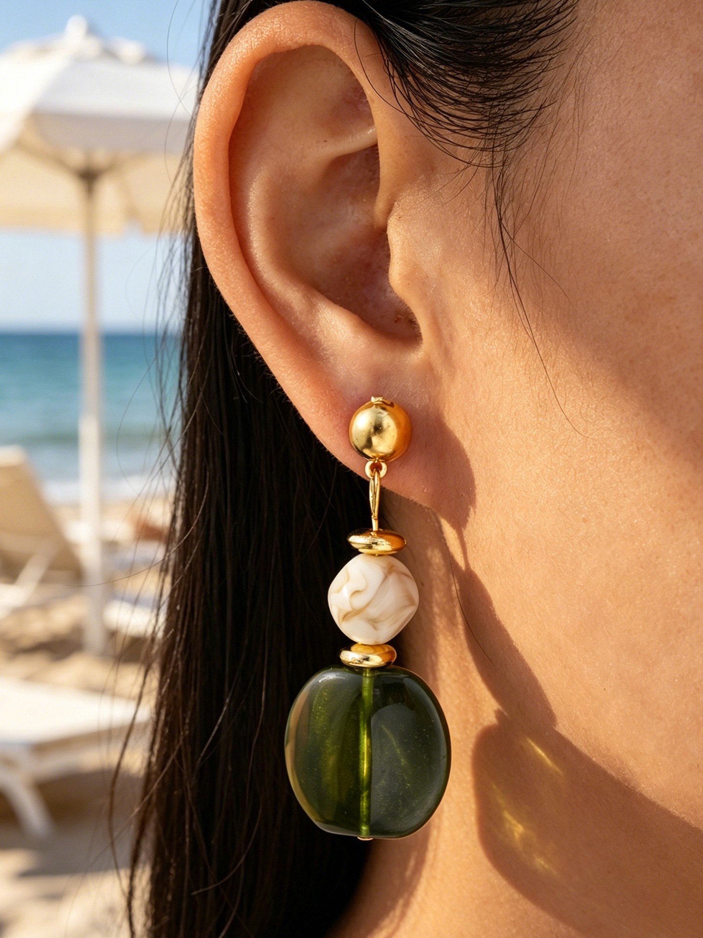 Ball Dangle Earrings