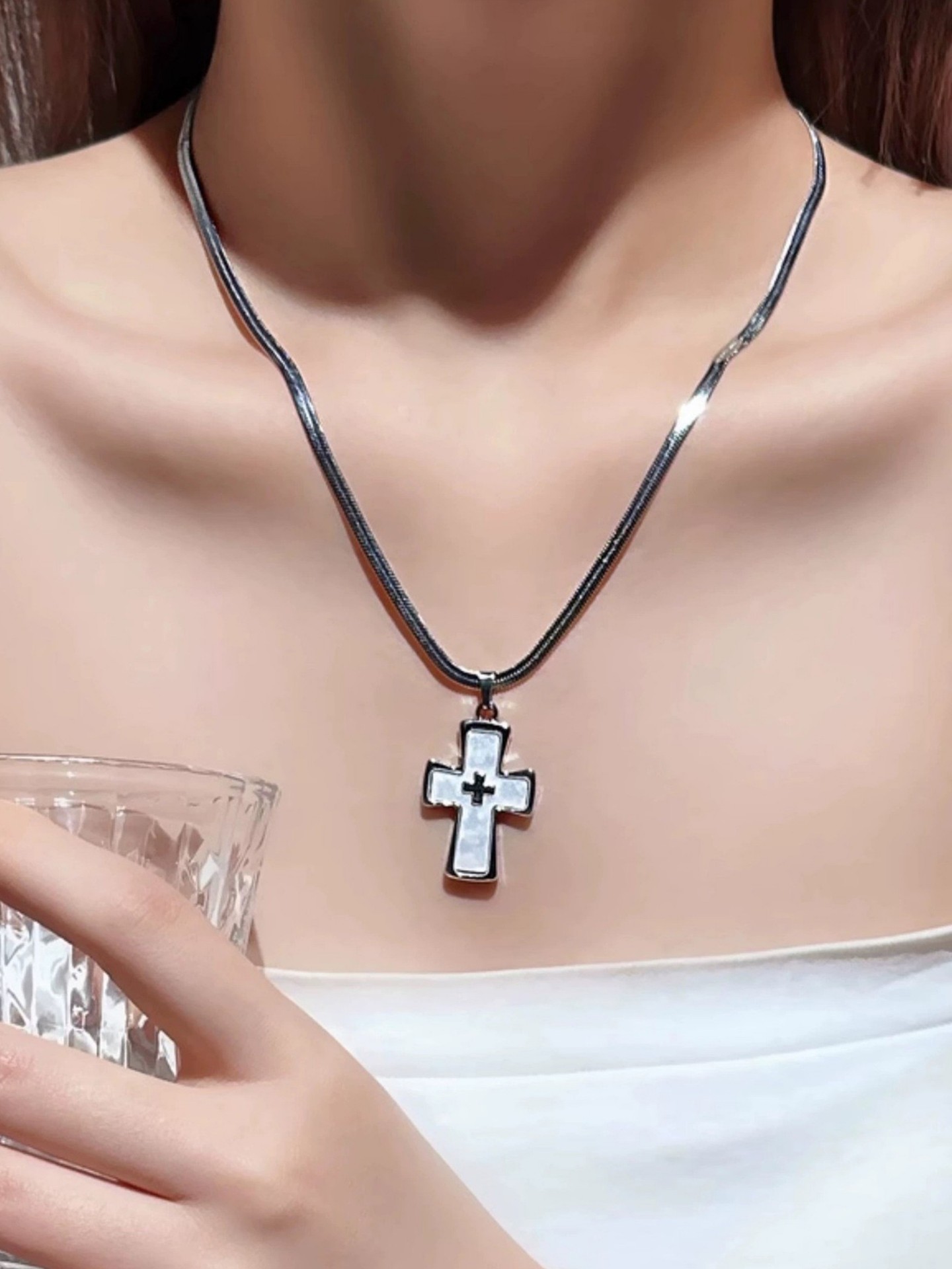 Cross Artificial jewellery - Pendant Necklace