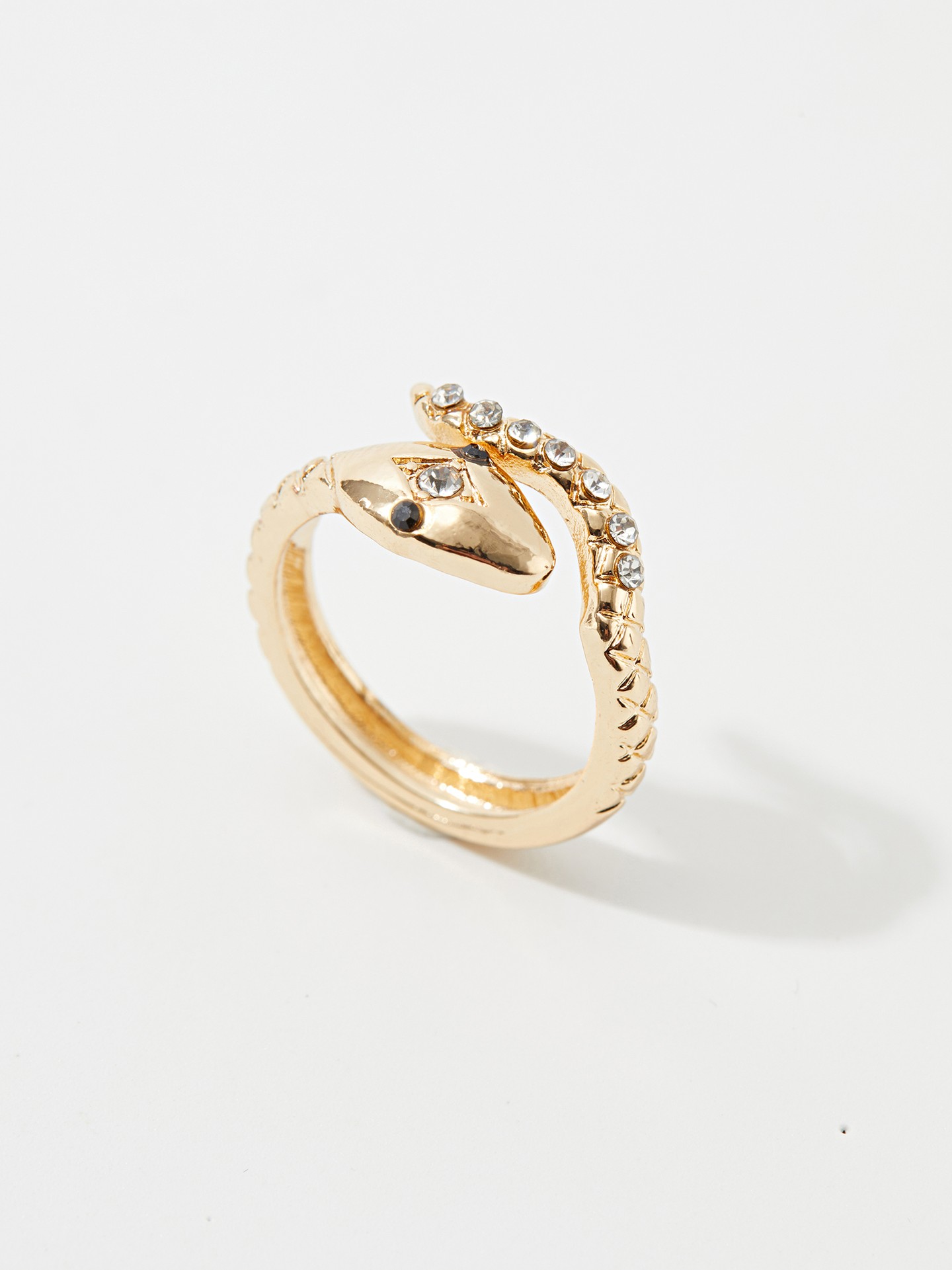 Snake Design Adjustable Ring