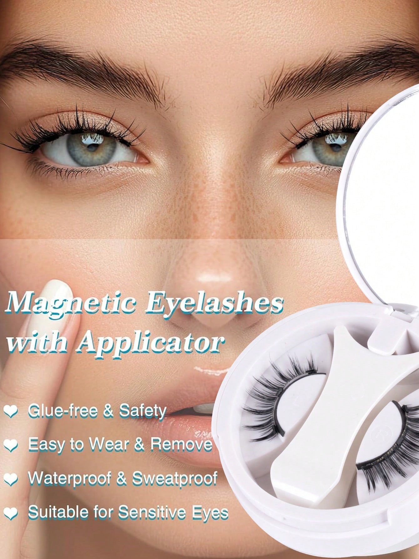 Magnetic Natural Manga Eyelash