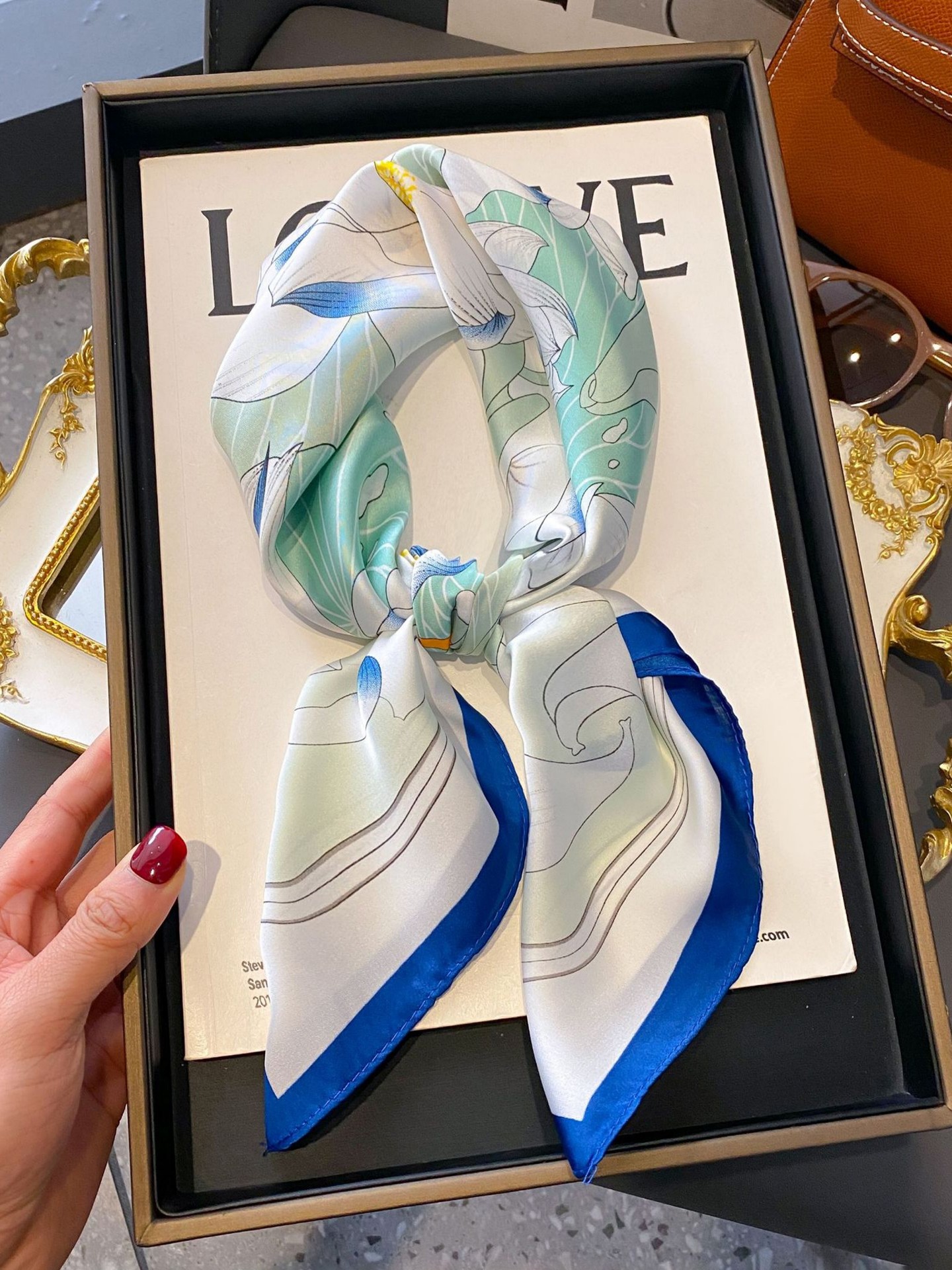 Silk-like Scarf
