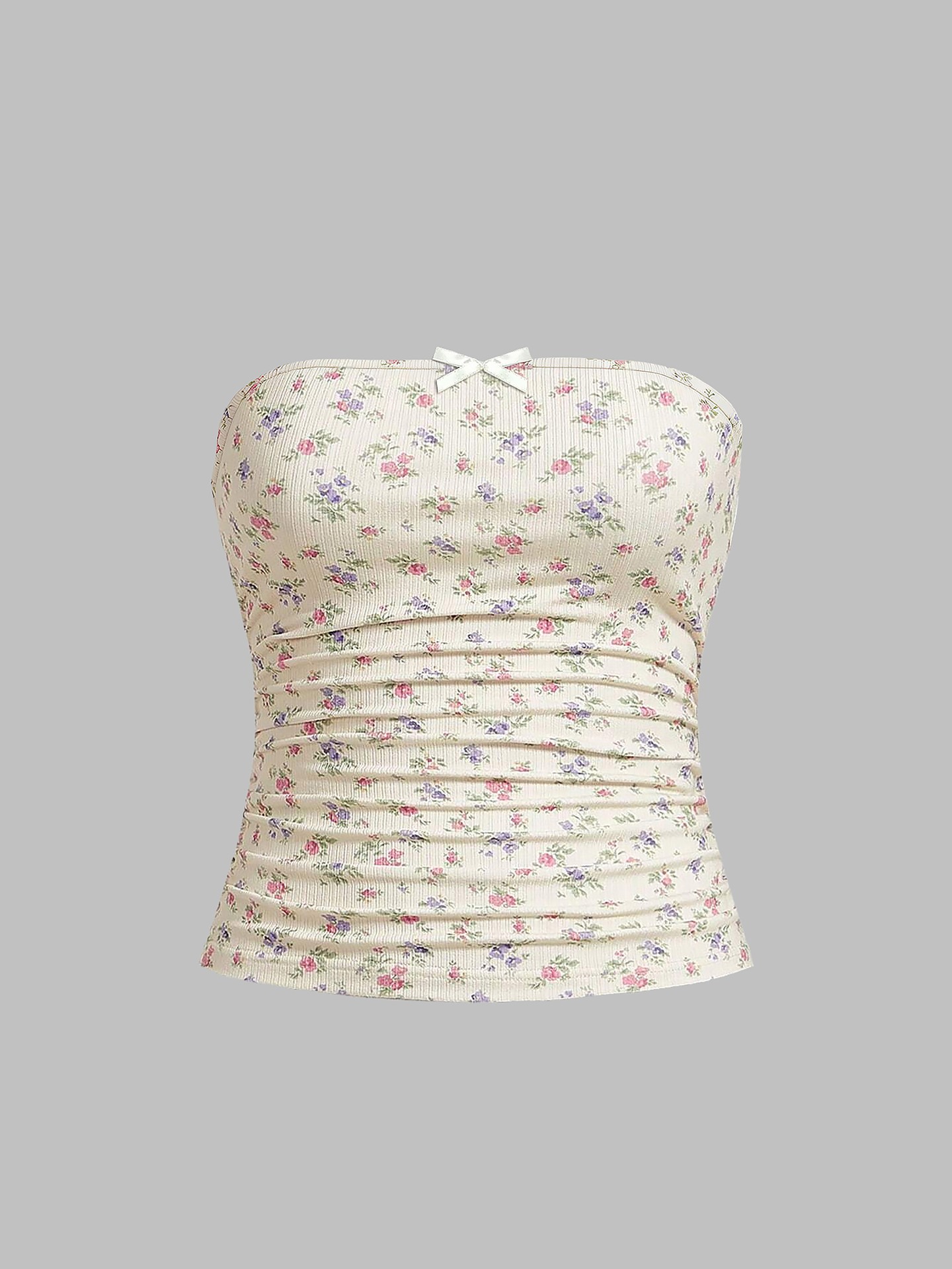 Gathered Tube Top