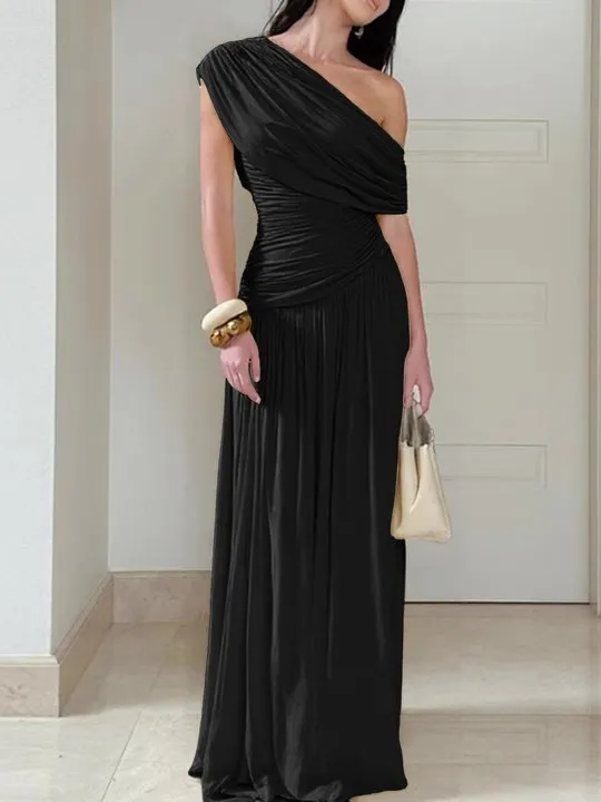 empire a line formal dress A-Line Off The Shoulder Black Waist Wedding Guest Dress, Black / XL backless bra Cicinia Backless Lilac Homecoming Size:10US/42FR/14UK designed to make you