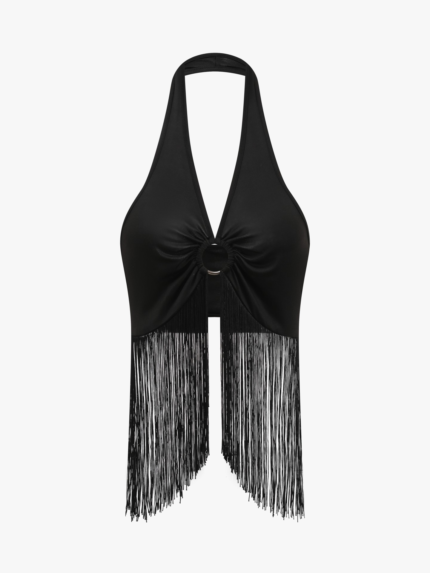 Fringe Halter Top