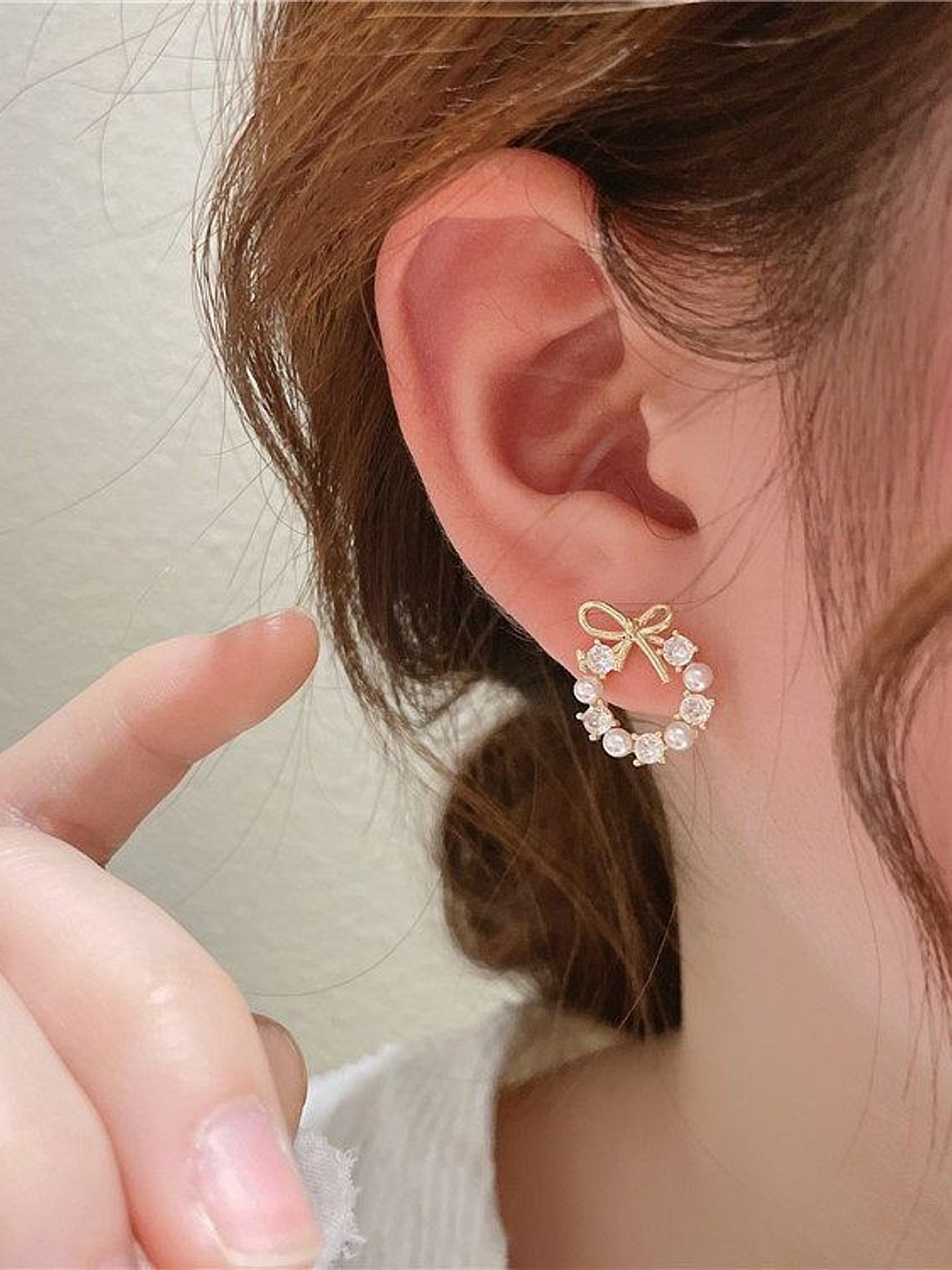 Bow Stud Earrings