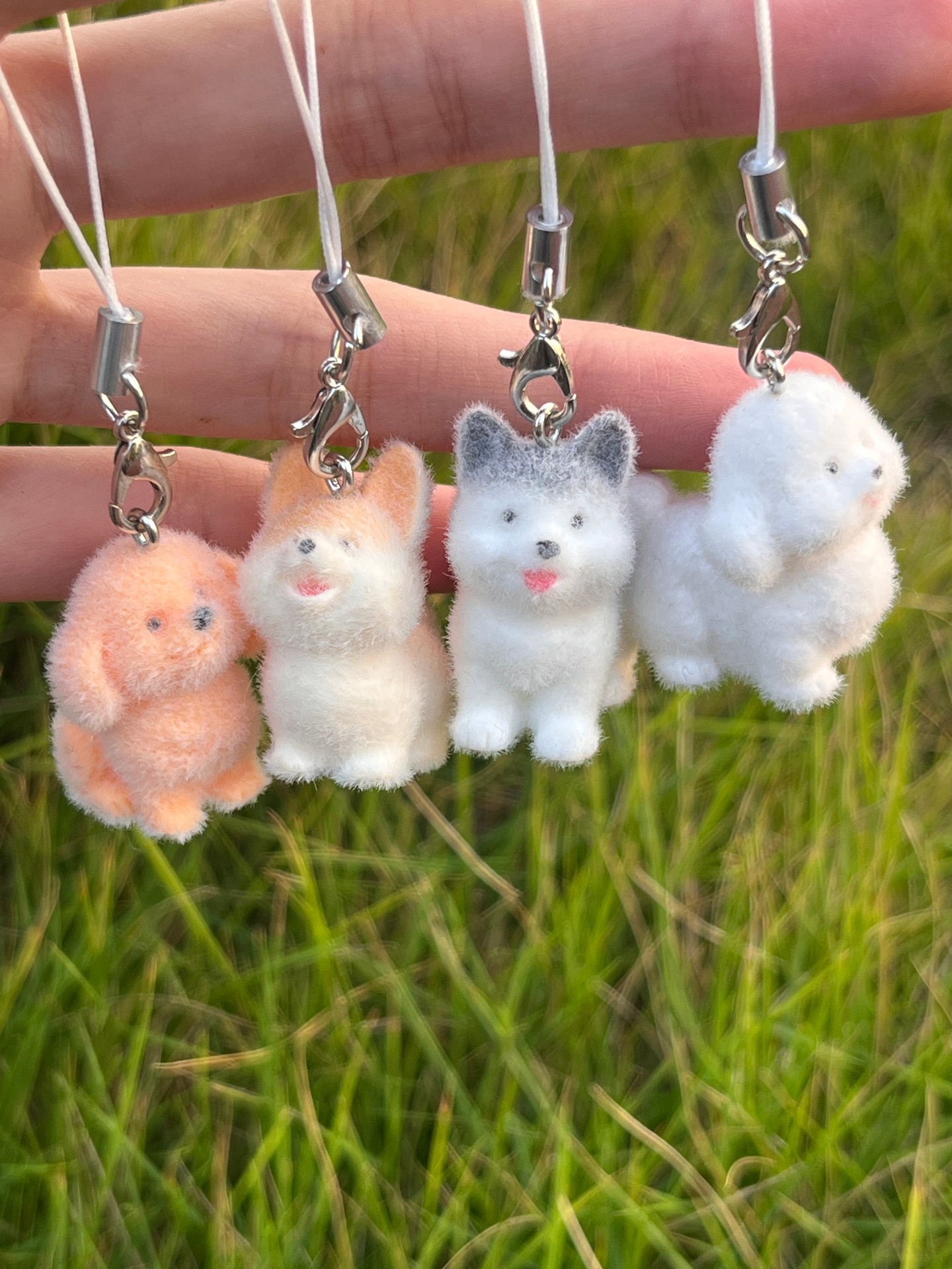 4Pcs Animal Bag Charm