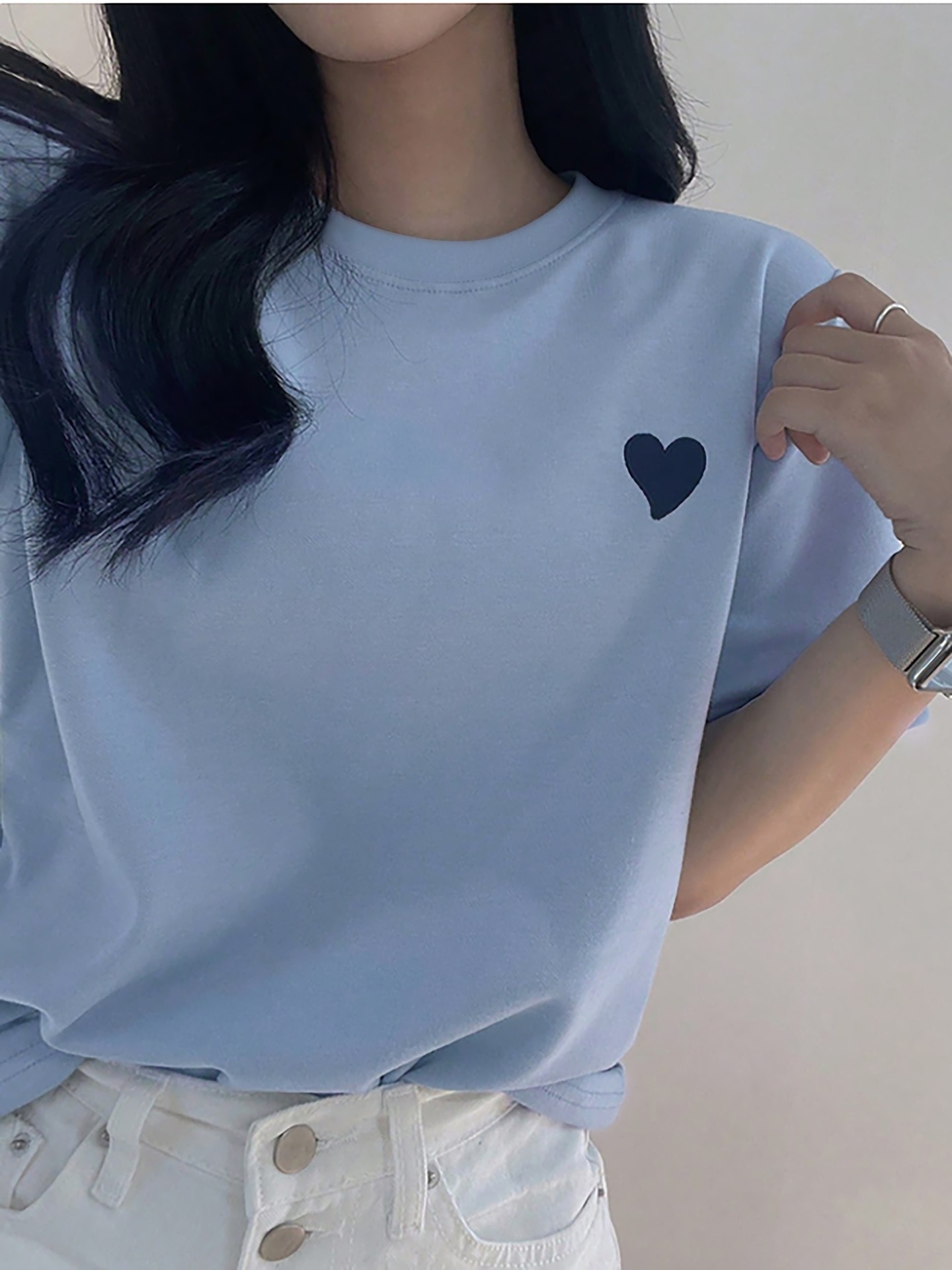 100% Cotton Printed Pullover T-Shirt