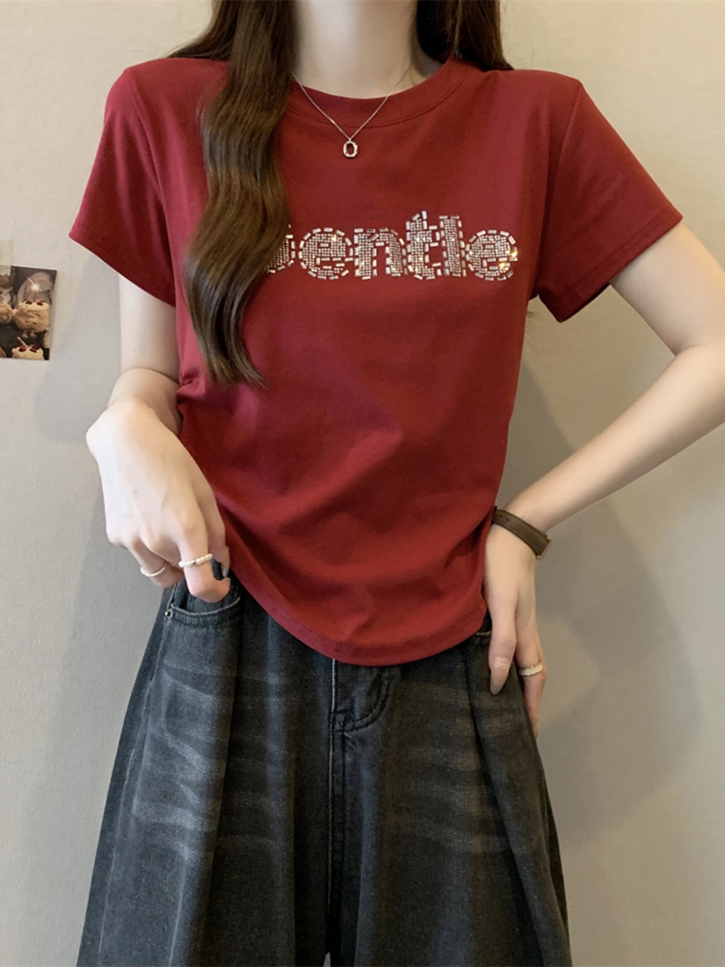 Shimmer Pullover T-Shirt