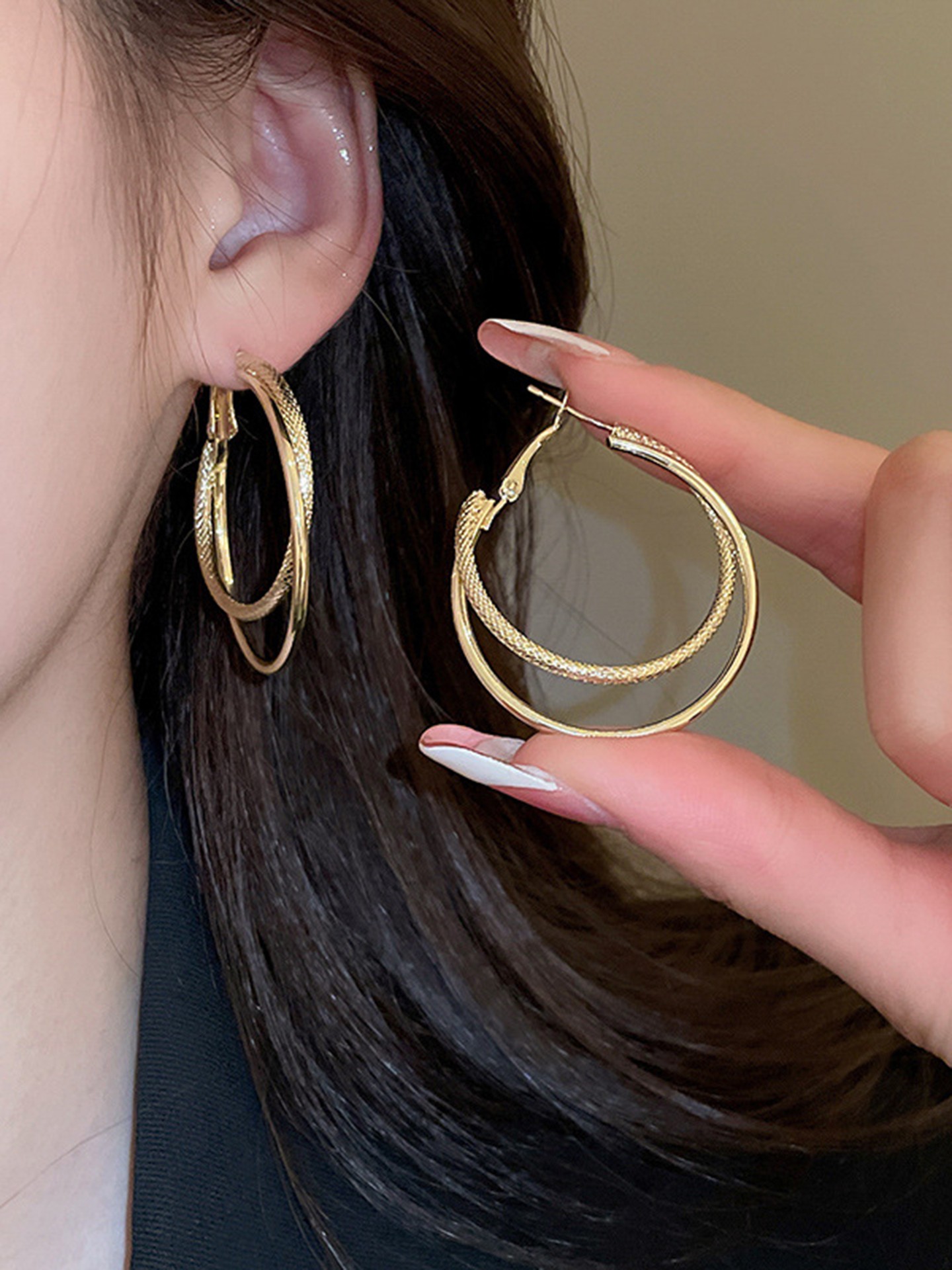 Circular Ring Artificial Jewellery - Hoop
