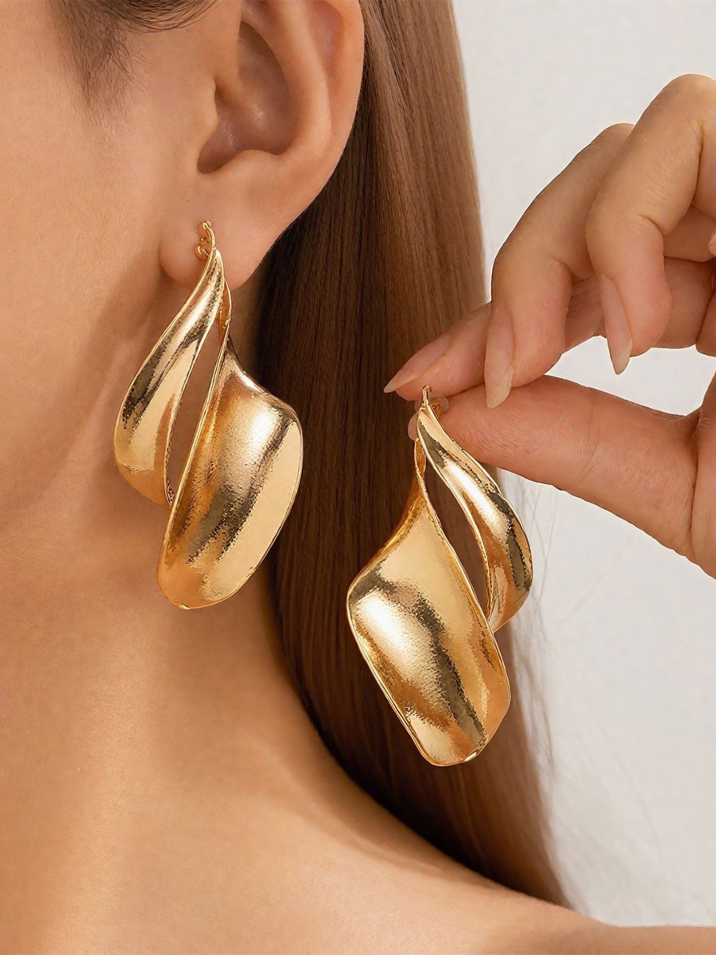 3D Dangle Earrings