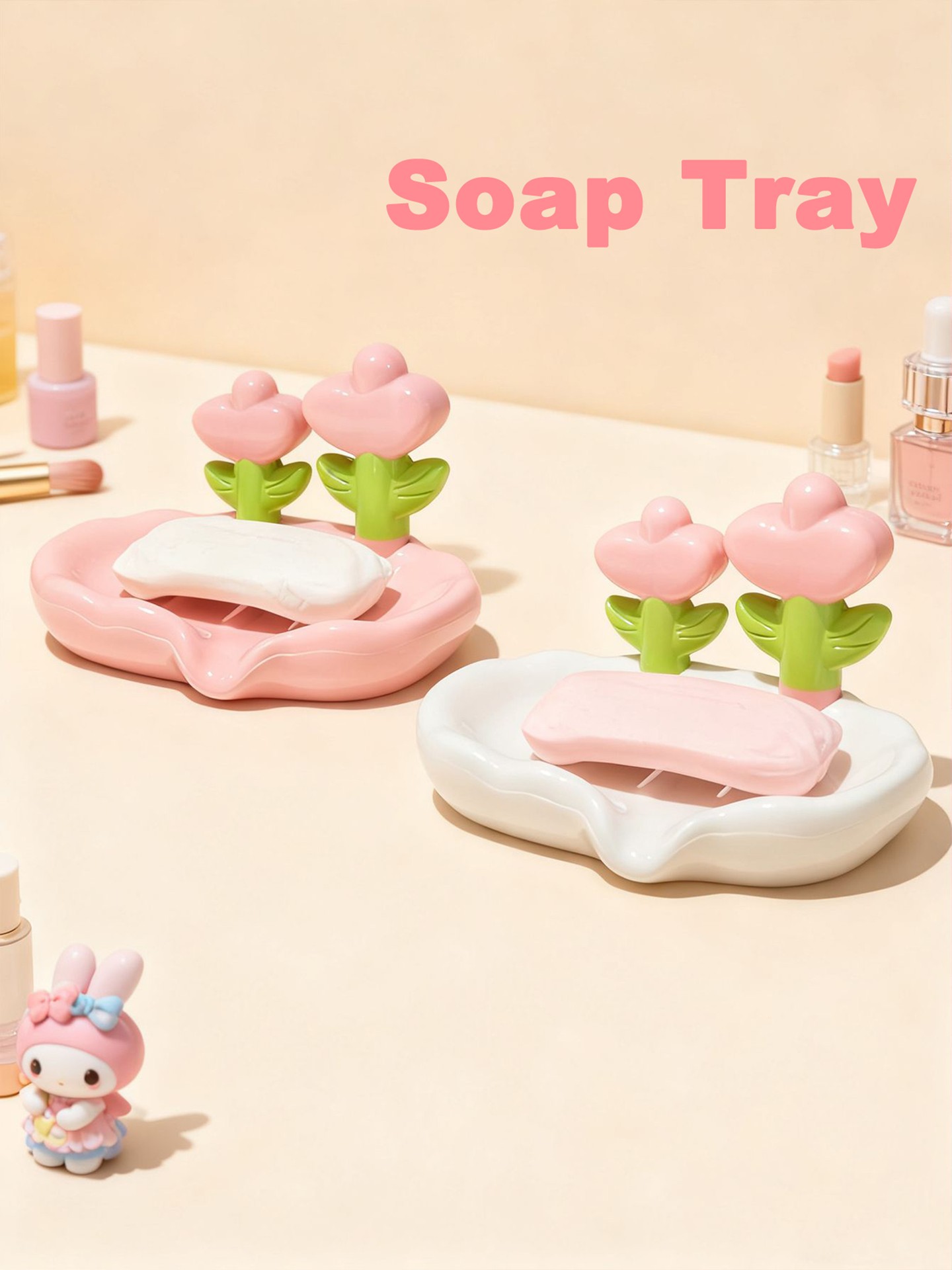 3D-flower Soap Tray