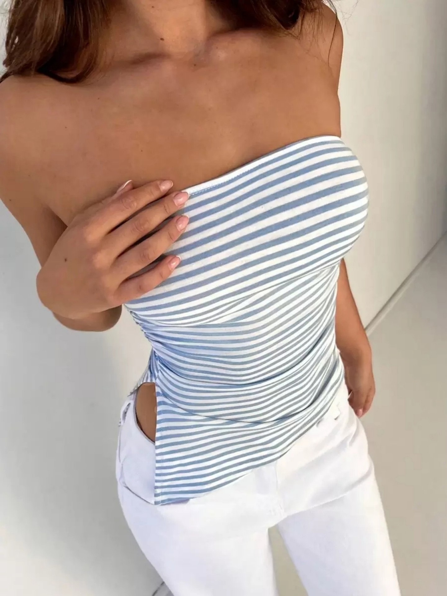 Slit Tube Top