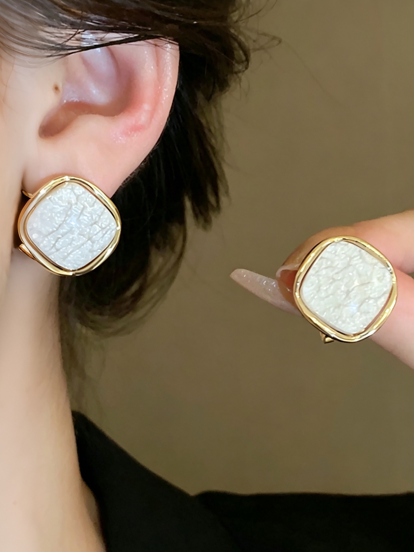 3D Stud Earrings