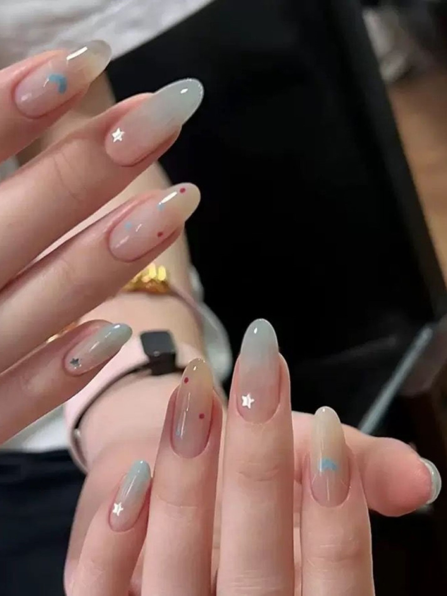 Gradient Press On Nails