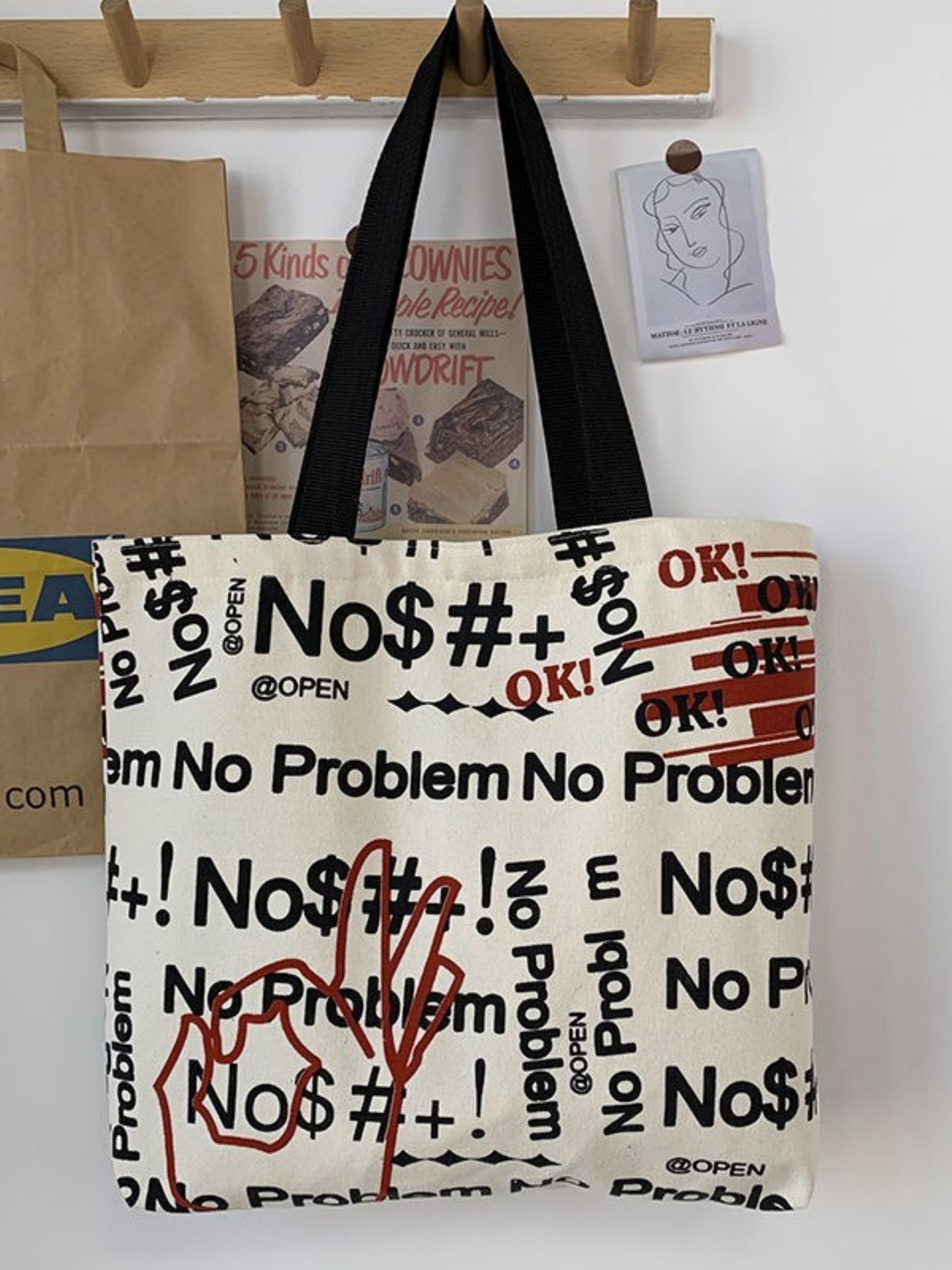 Alphabet Totes Bag
