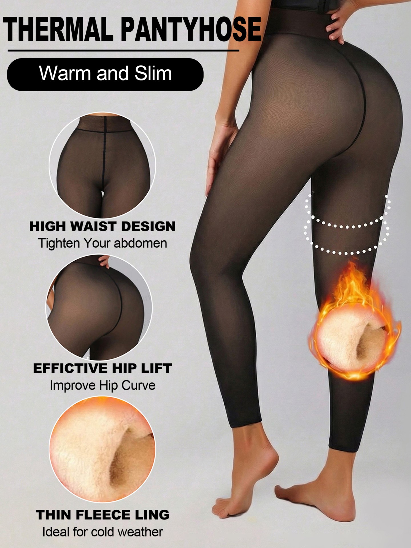 Padded Thermal Underwear Bottoms
