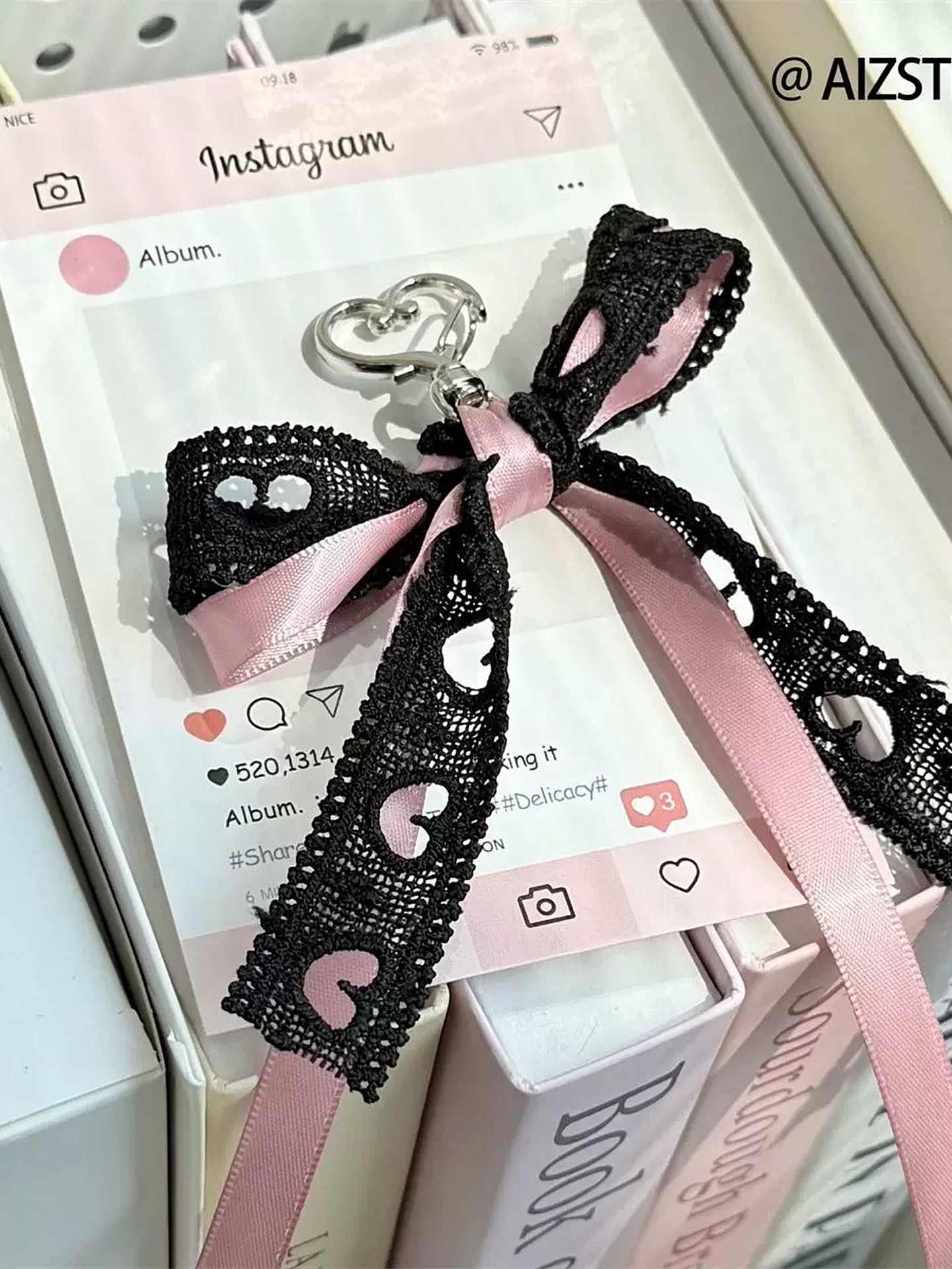 Bow Bag Charm