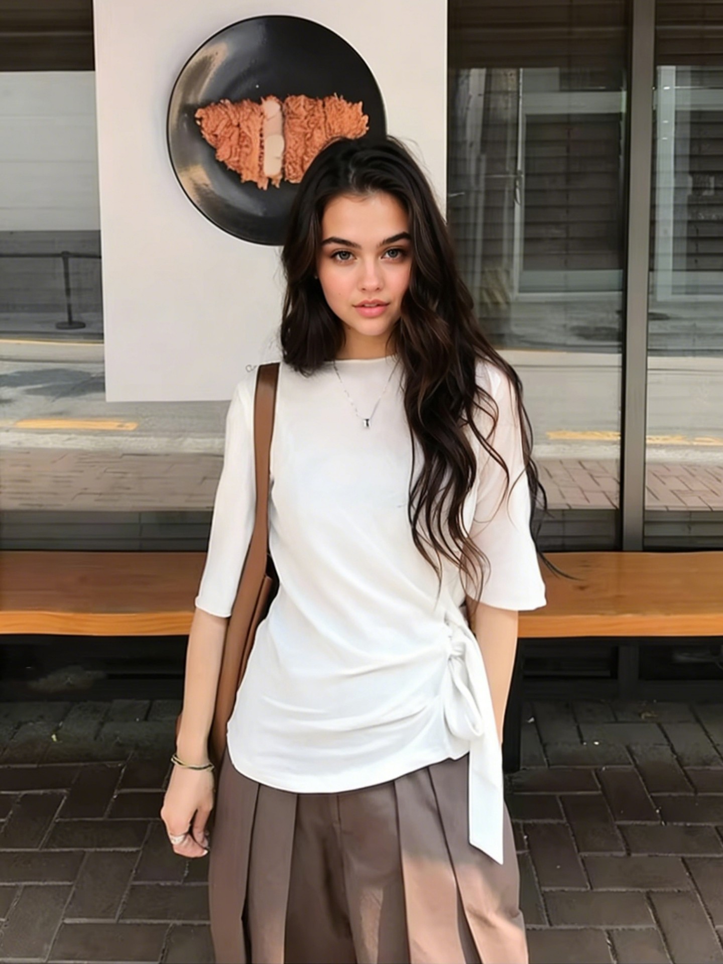 Knotted Pullover T-Shirt