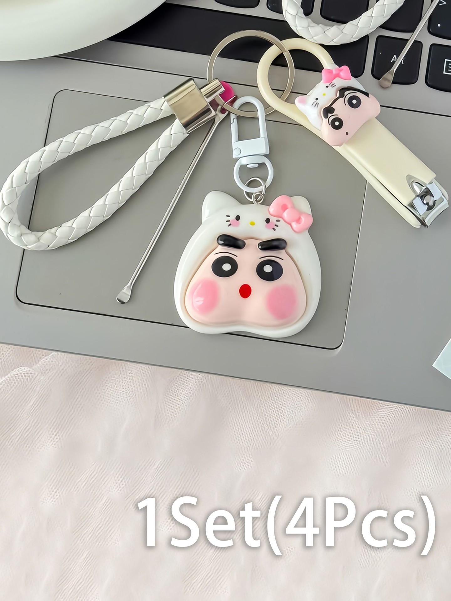 1Set(4Pcs) Bow Nail Cutter