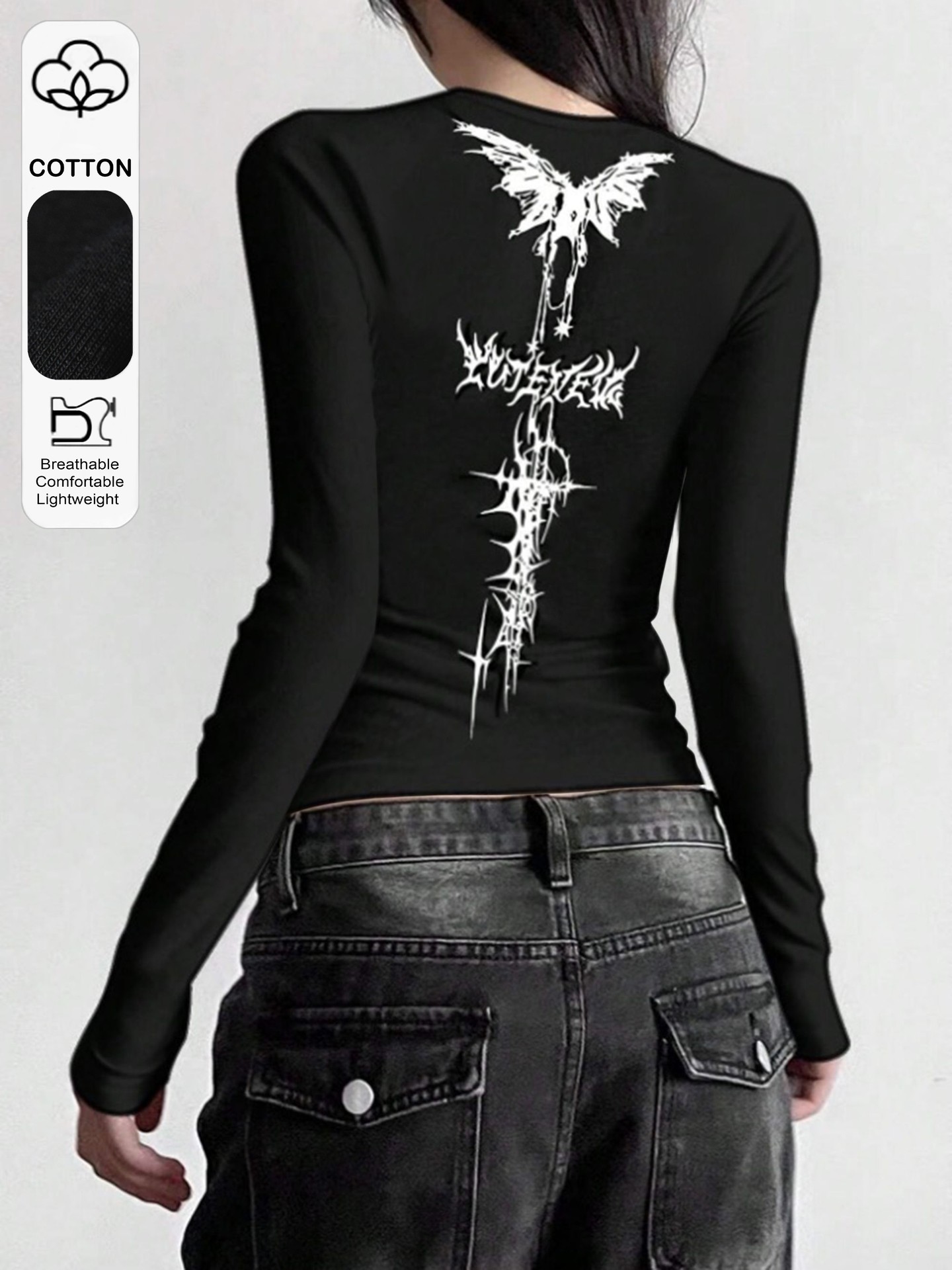 Gothic Printed T-Shirt