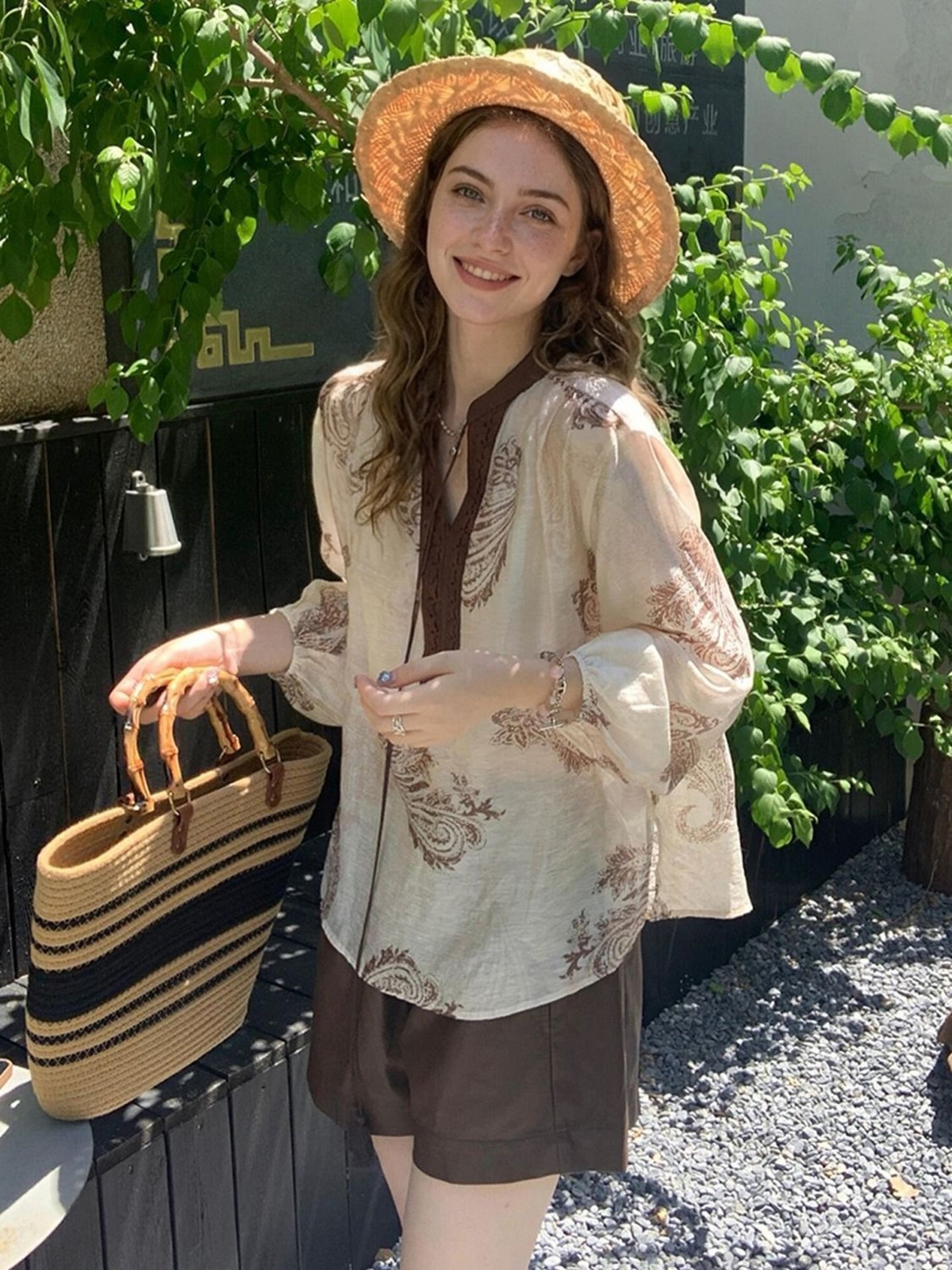 Tasseled Blouse