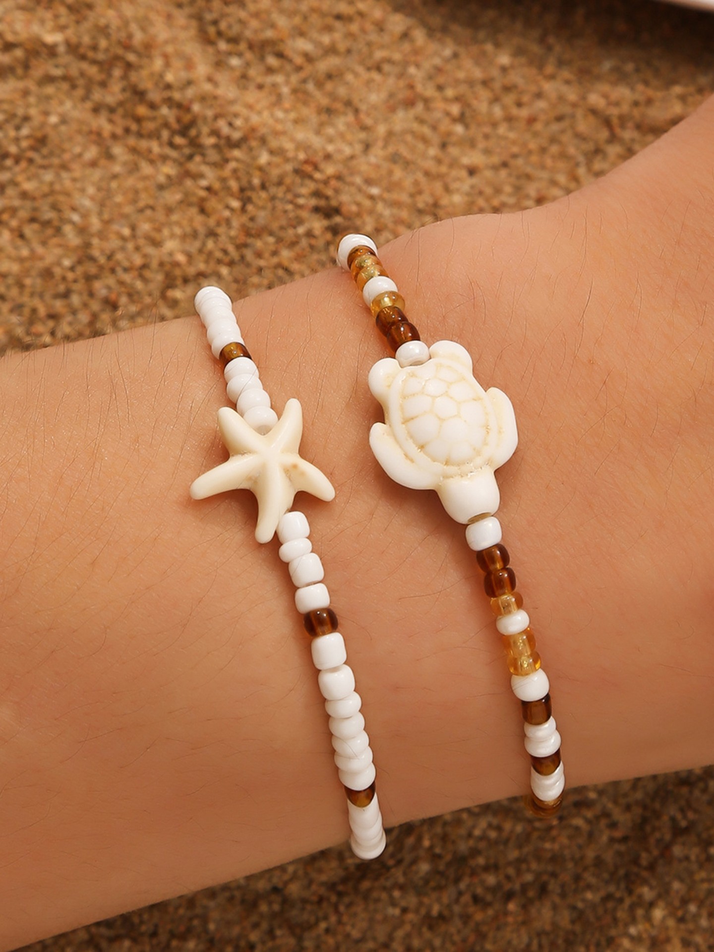 Starfish Bracelet Set