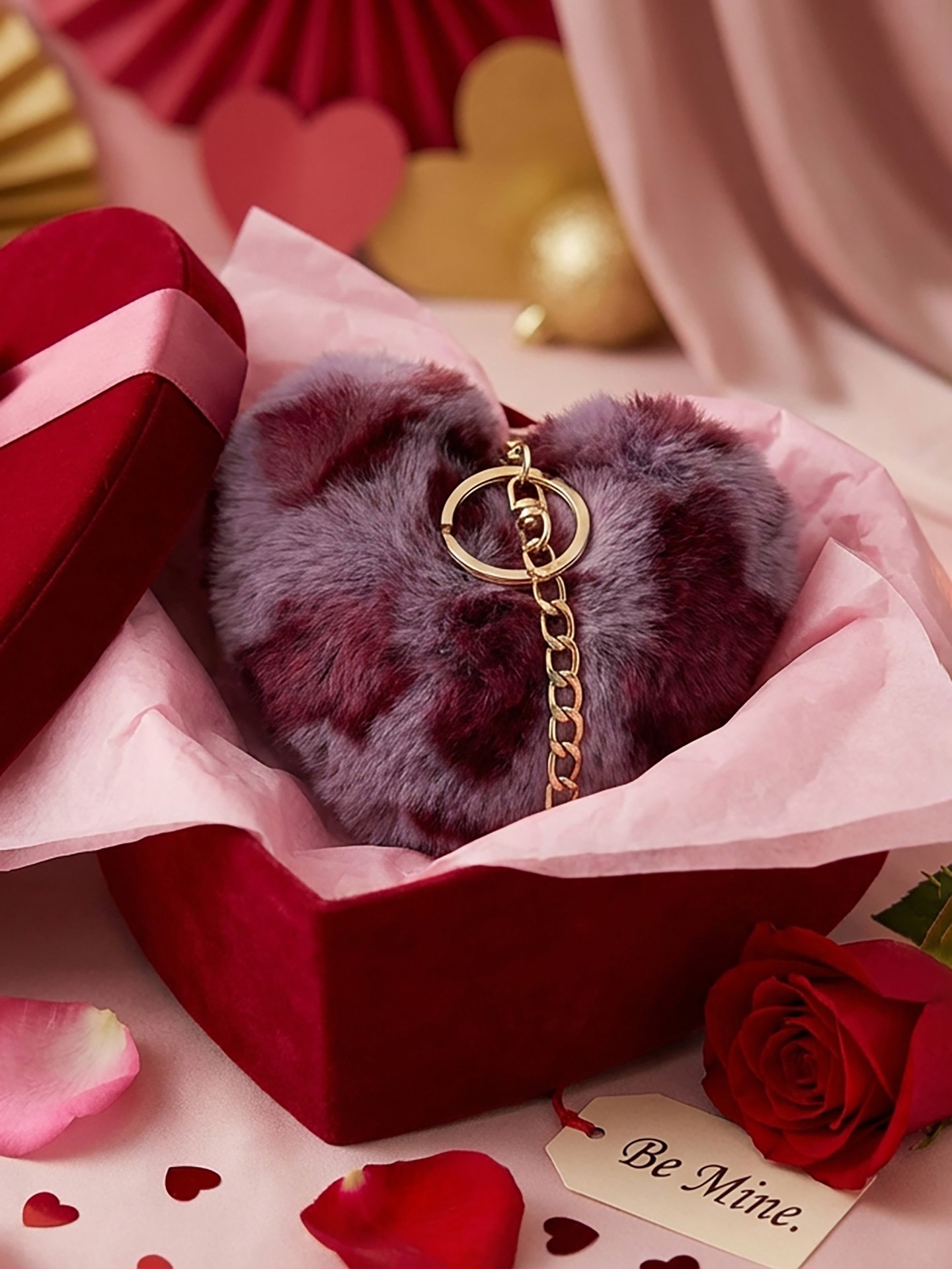 Heart Bag Charm