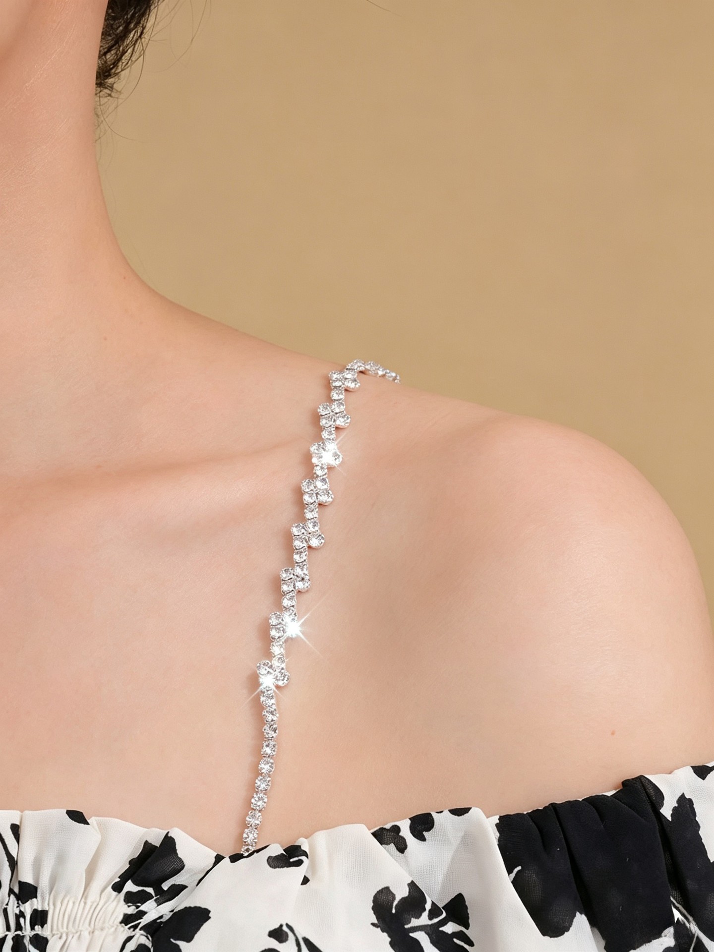 Rhinestone Bra Strap