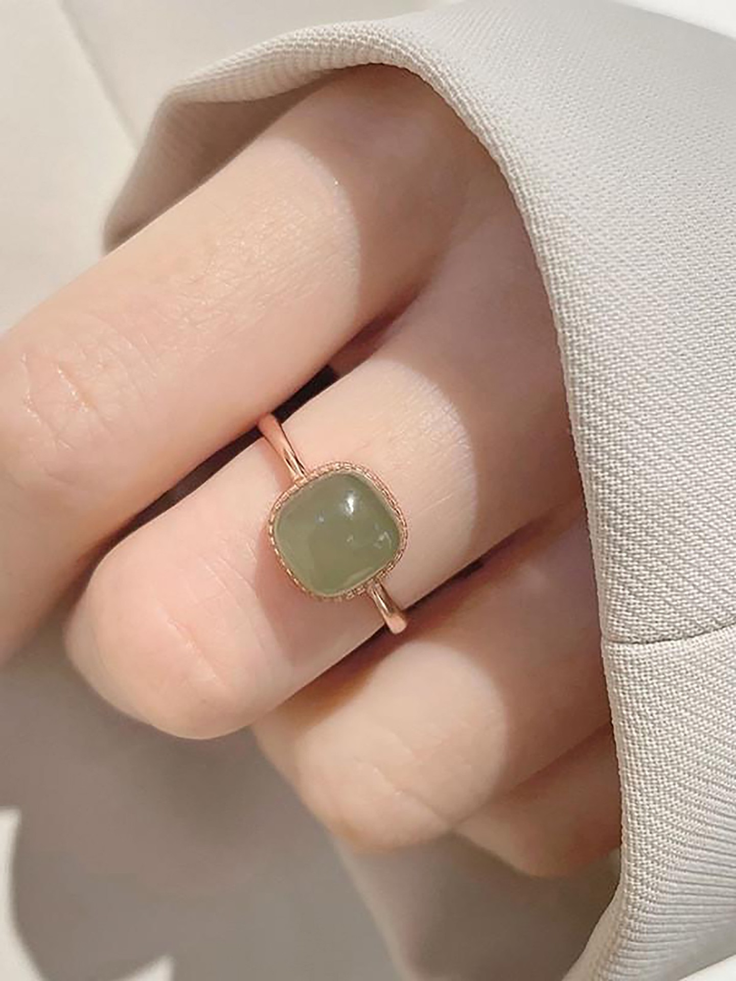 Geometric Fashion Ring