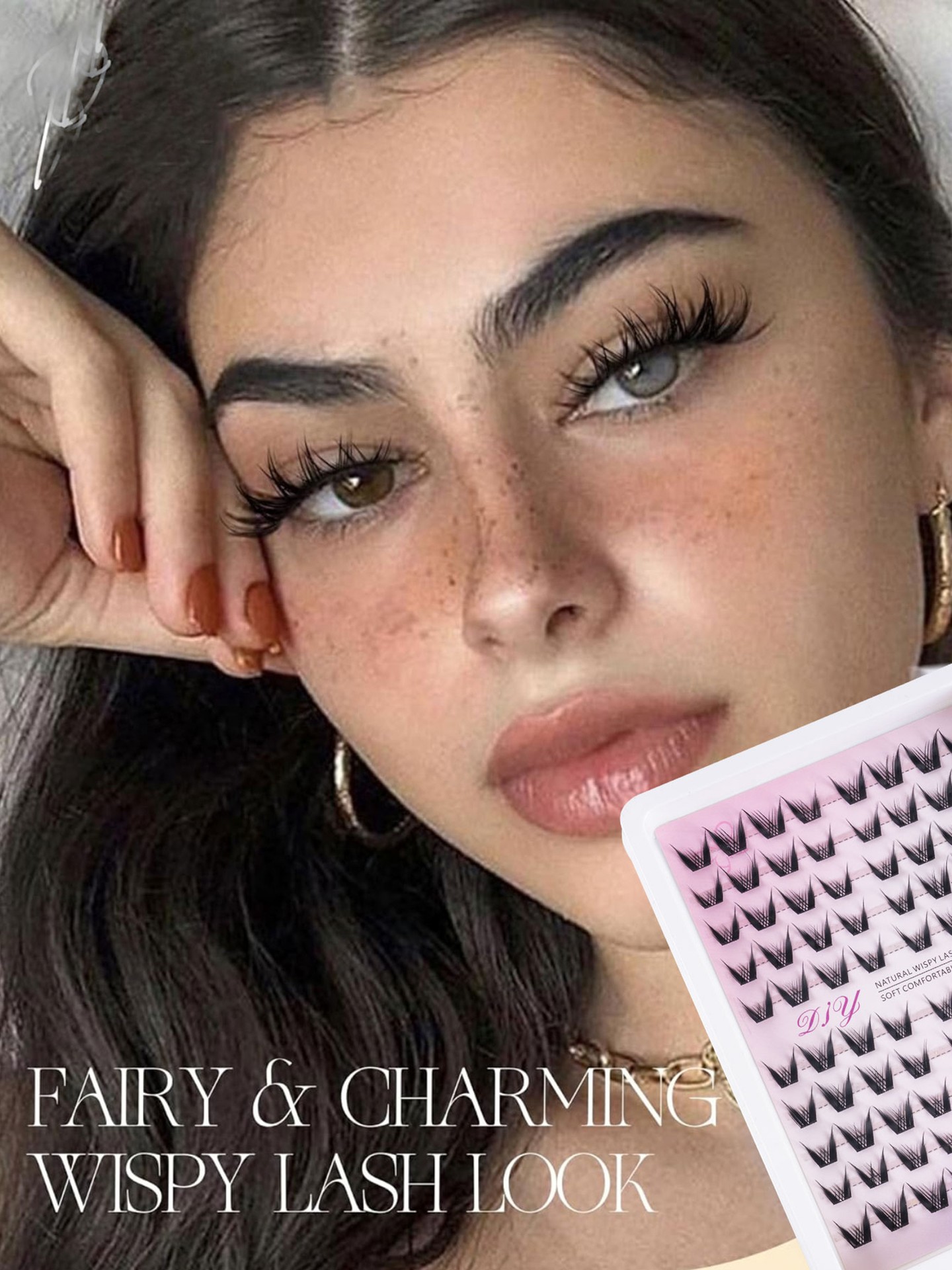 80pcs Eyelash