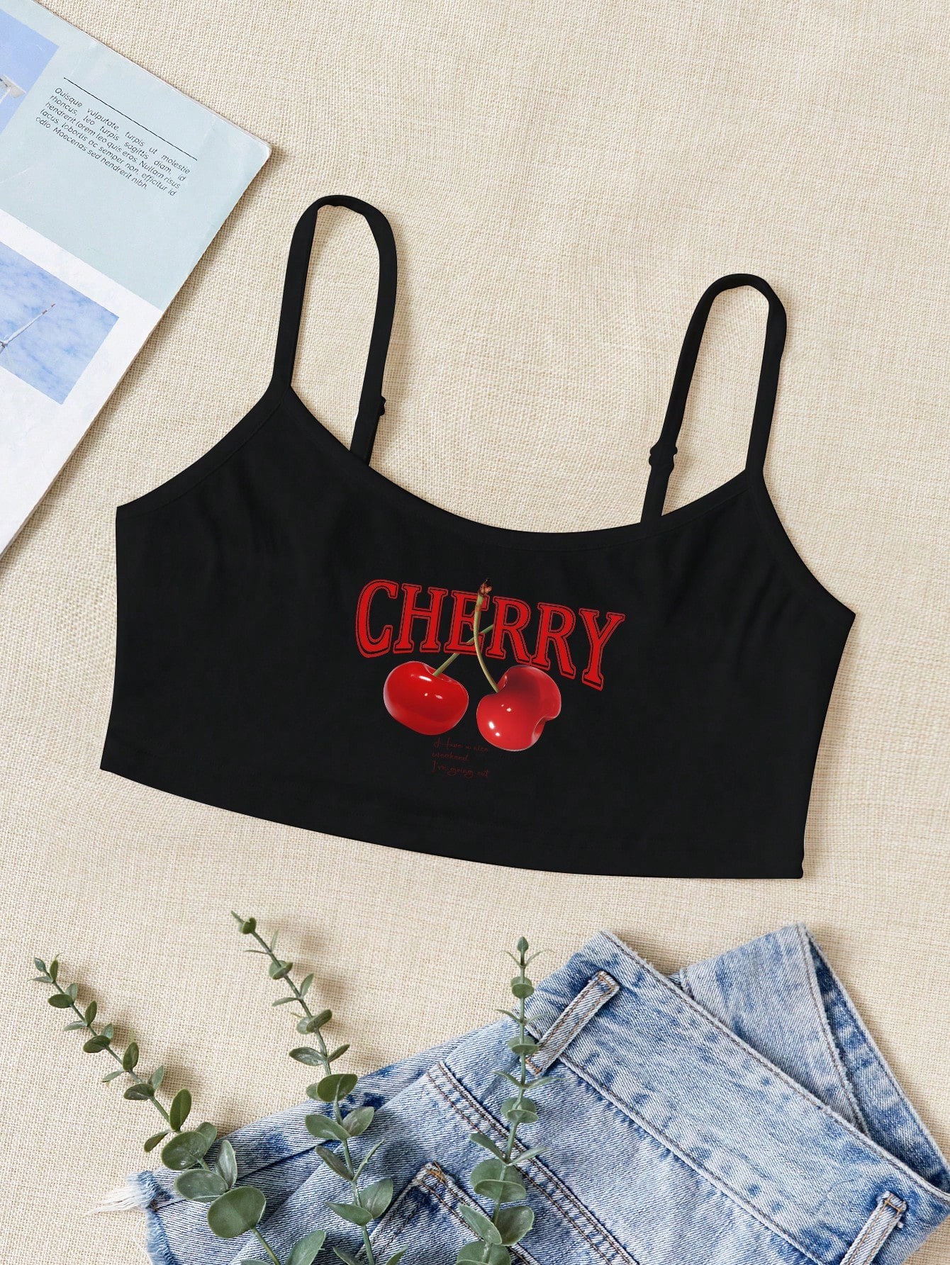 Printed Cami Top