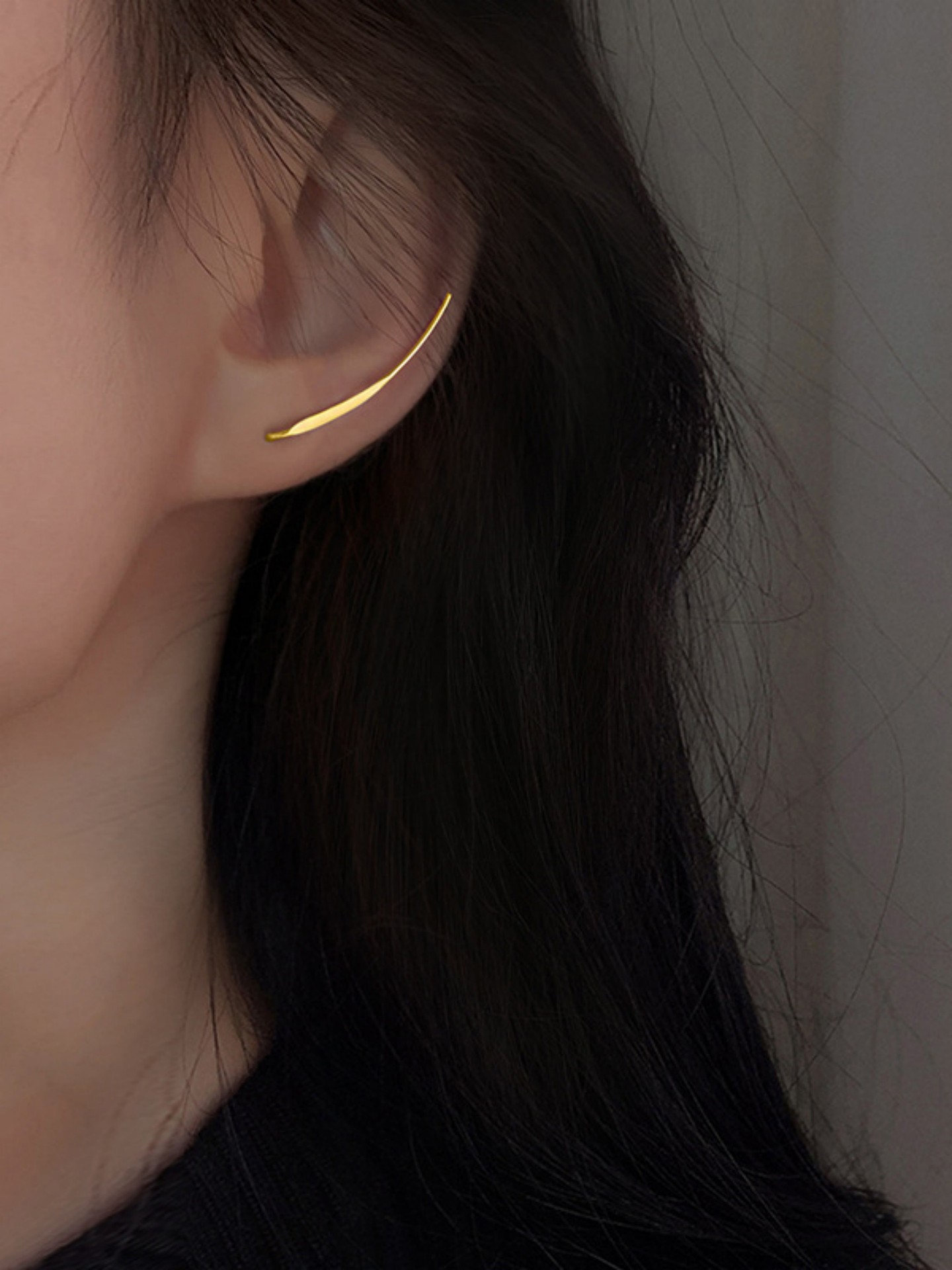 Geometric Artificial Jewellery - Stud