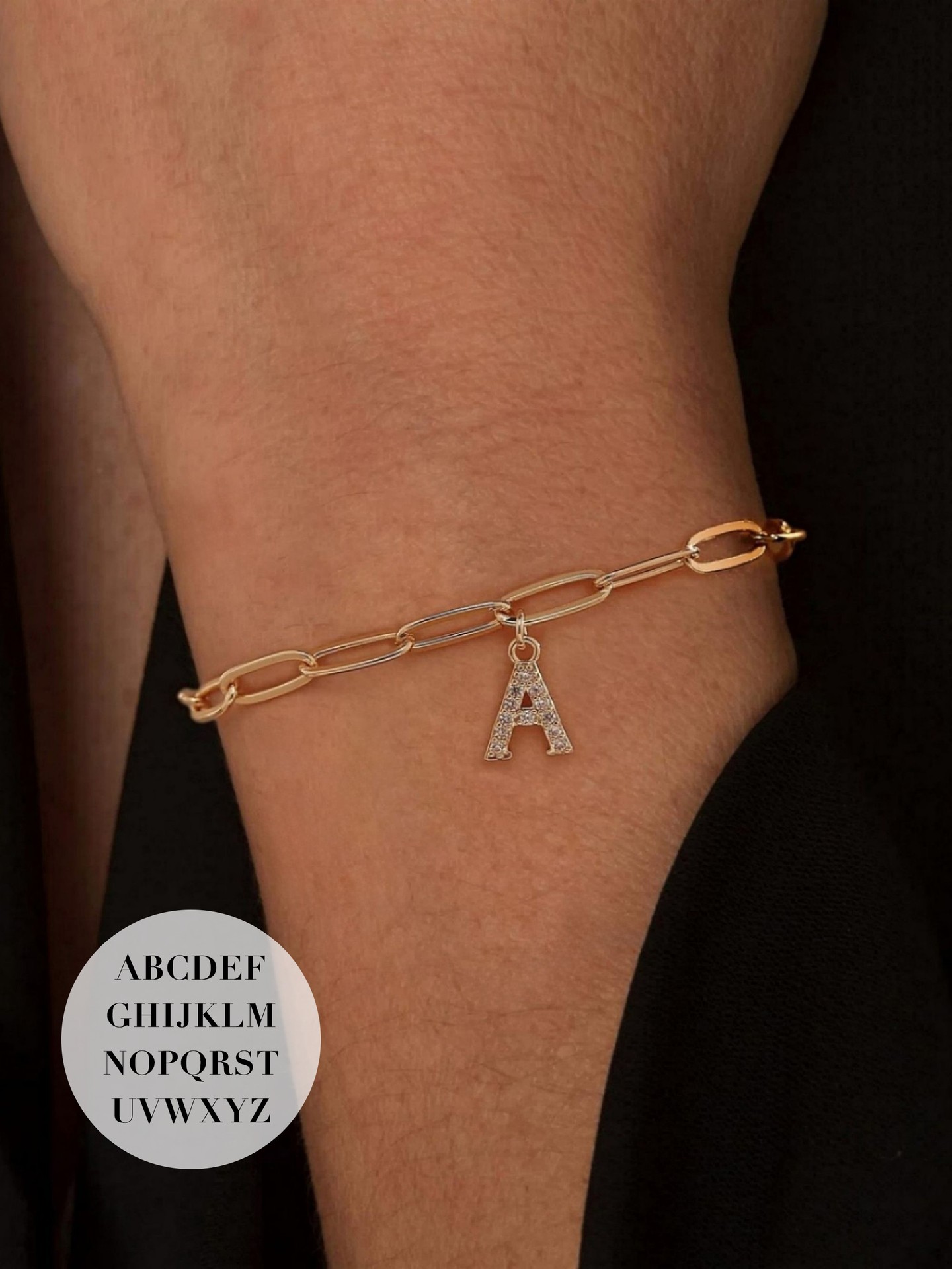 Alphabet Fashion Bracelet