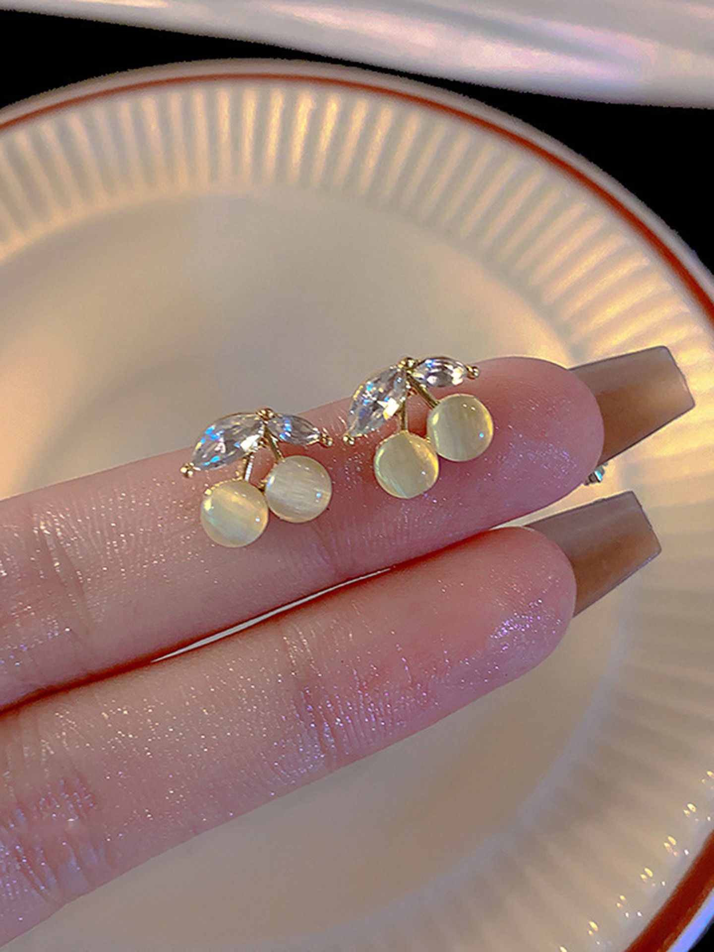 Fruit Artificial Jewellery - Stud