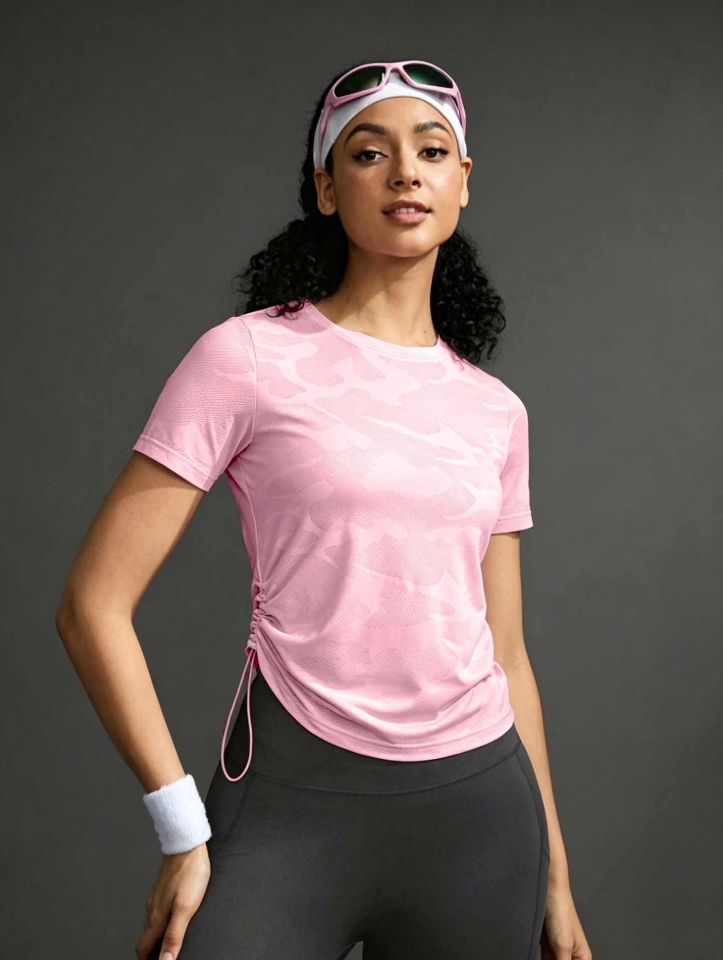 Drawstring Sports T-Shirt