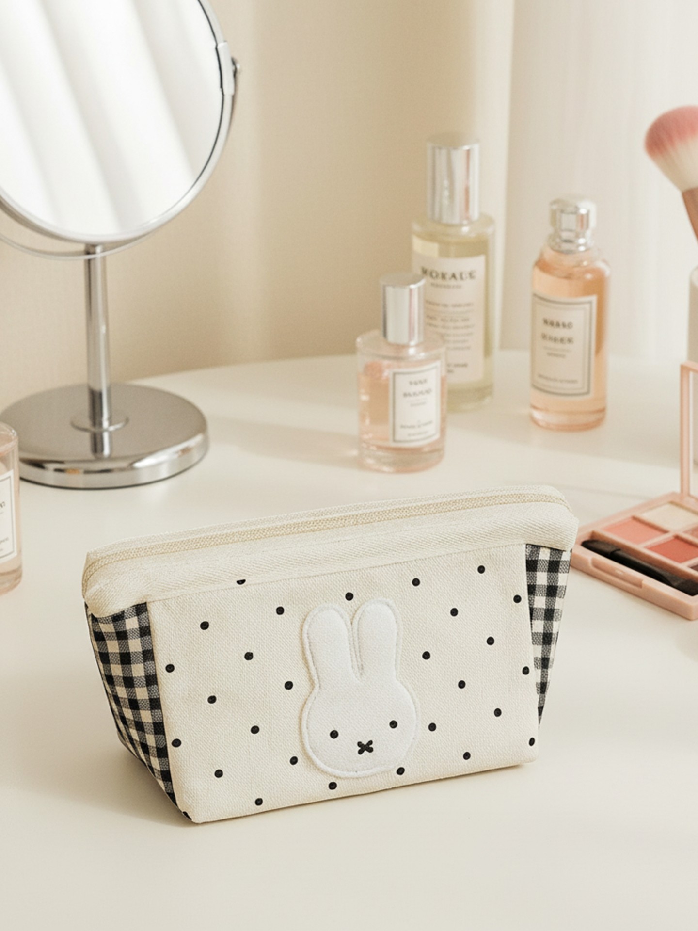 Color Block Makeup Bag
