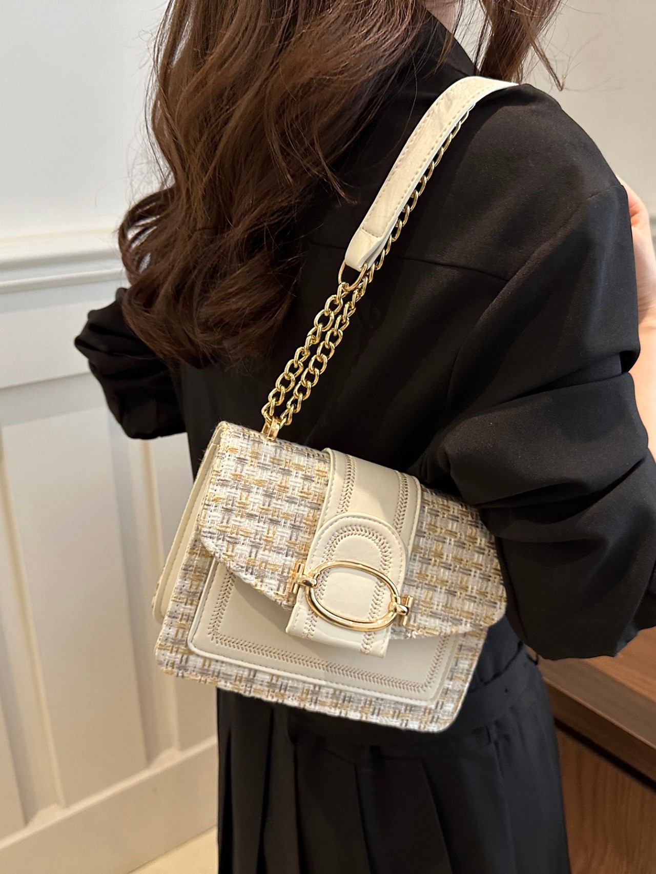 Patchwork Shoulder Bag
