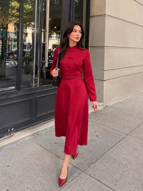 Button Co-ord Set