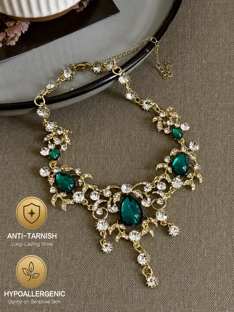 Rhinestone Artificial Jewellery - Chokers Necklace