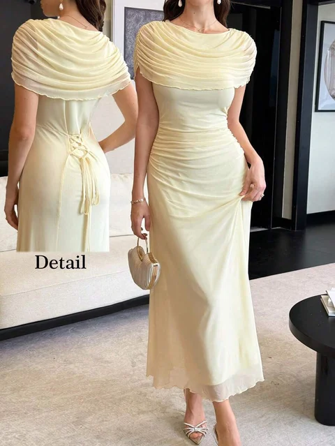 Sheer Cocktail Dress