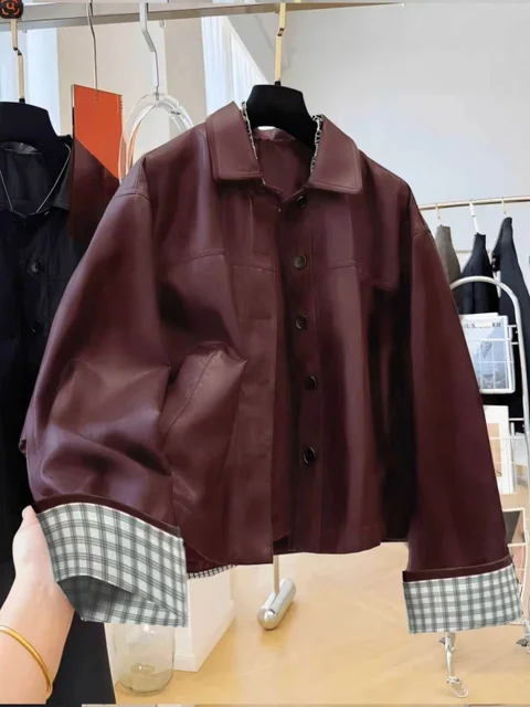 Faux Leather Jacket