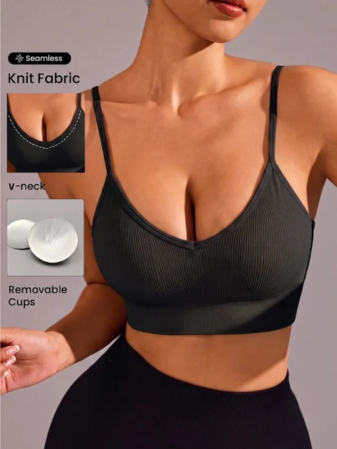 Crossed Sports Bra