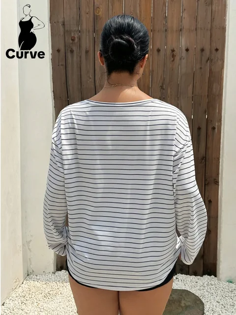 Plus Size Button Top