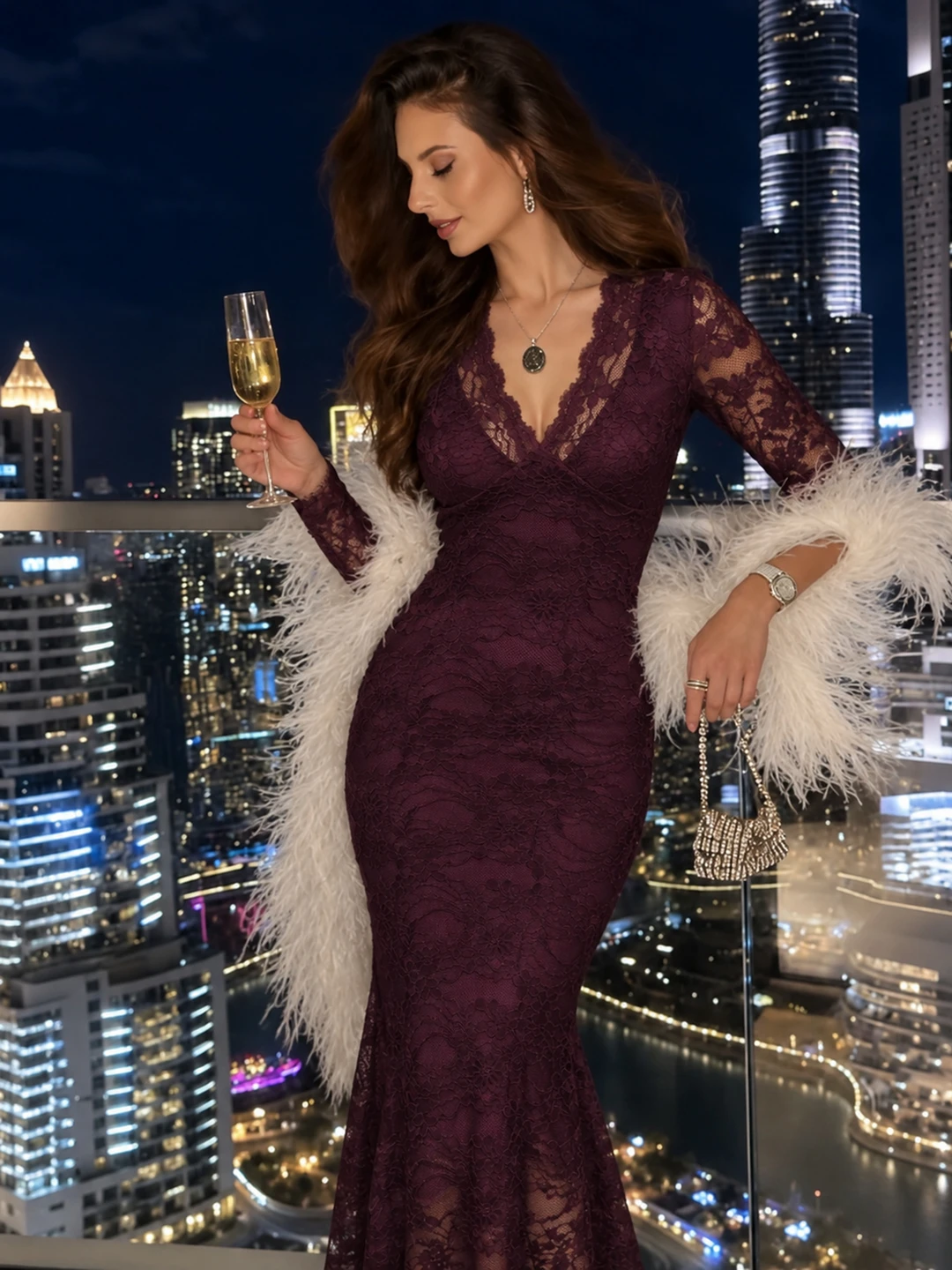 Sheer Bodycon Dress