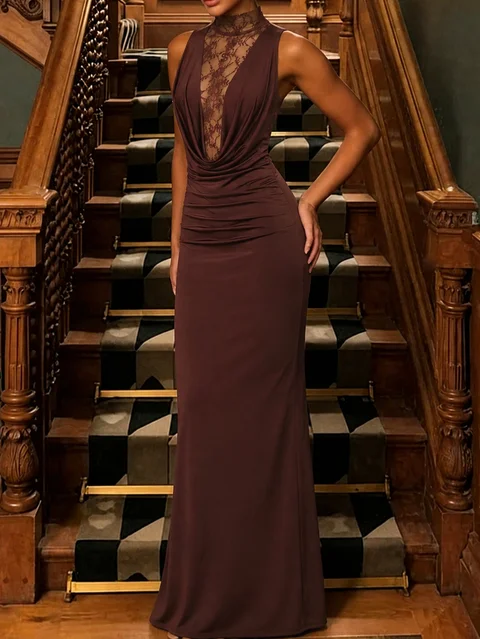 Gathered Cocktail Dress