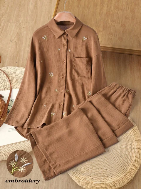 Embroidered Co-ord Set