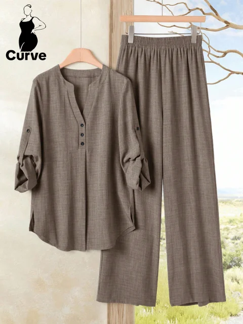 Plus Size Pant Co-ords